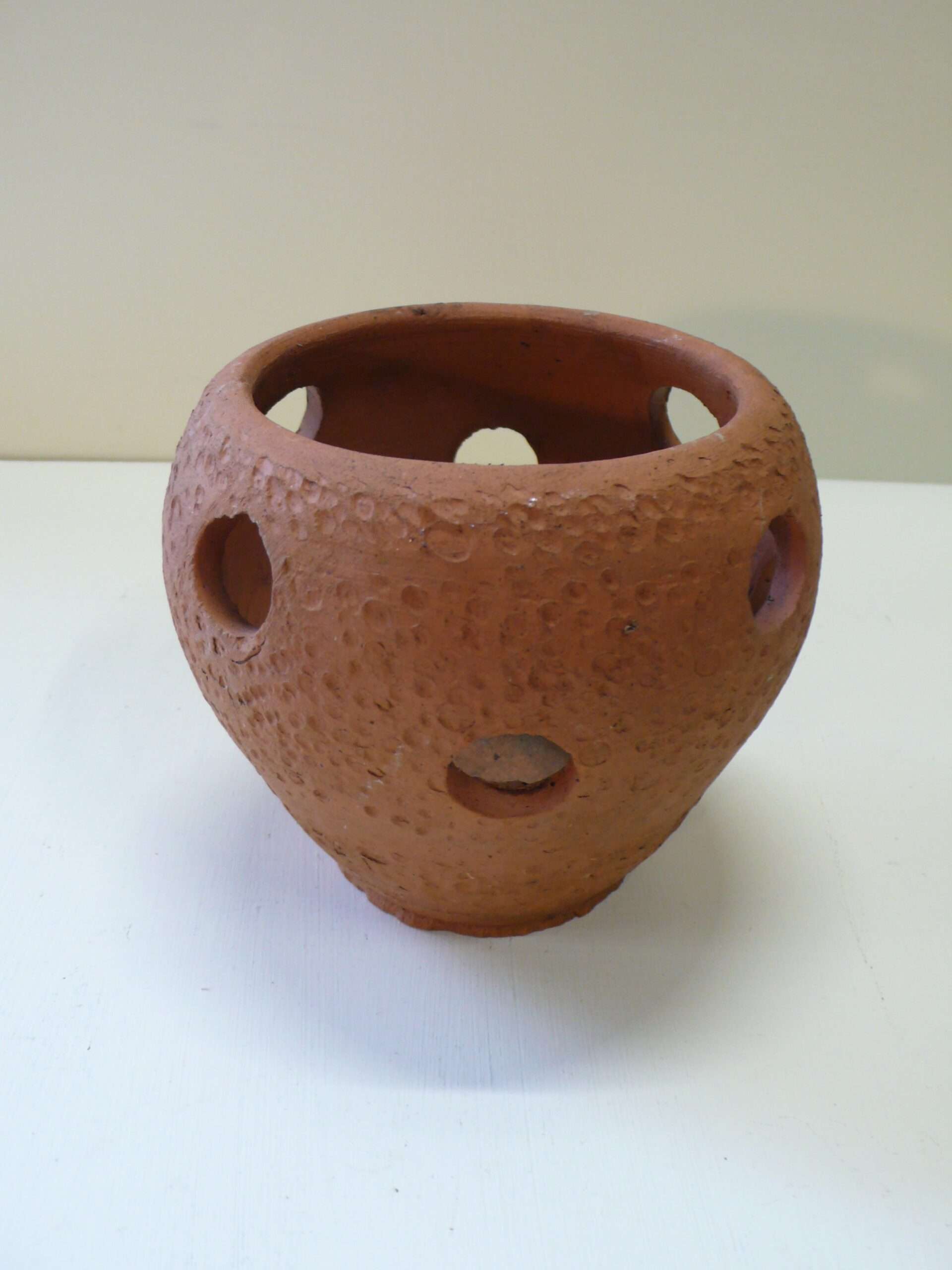 Vintage Terracotta Crocus Pot