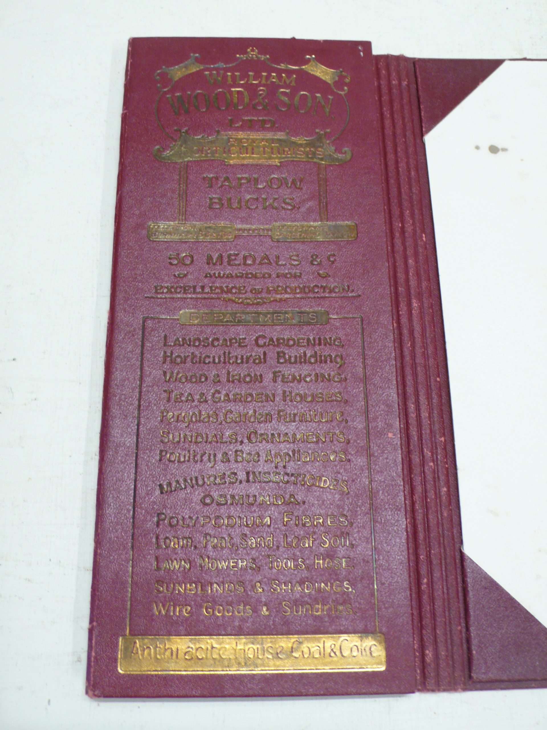 William Wood & Co 1936 Desk Diary