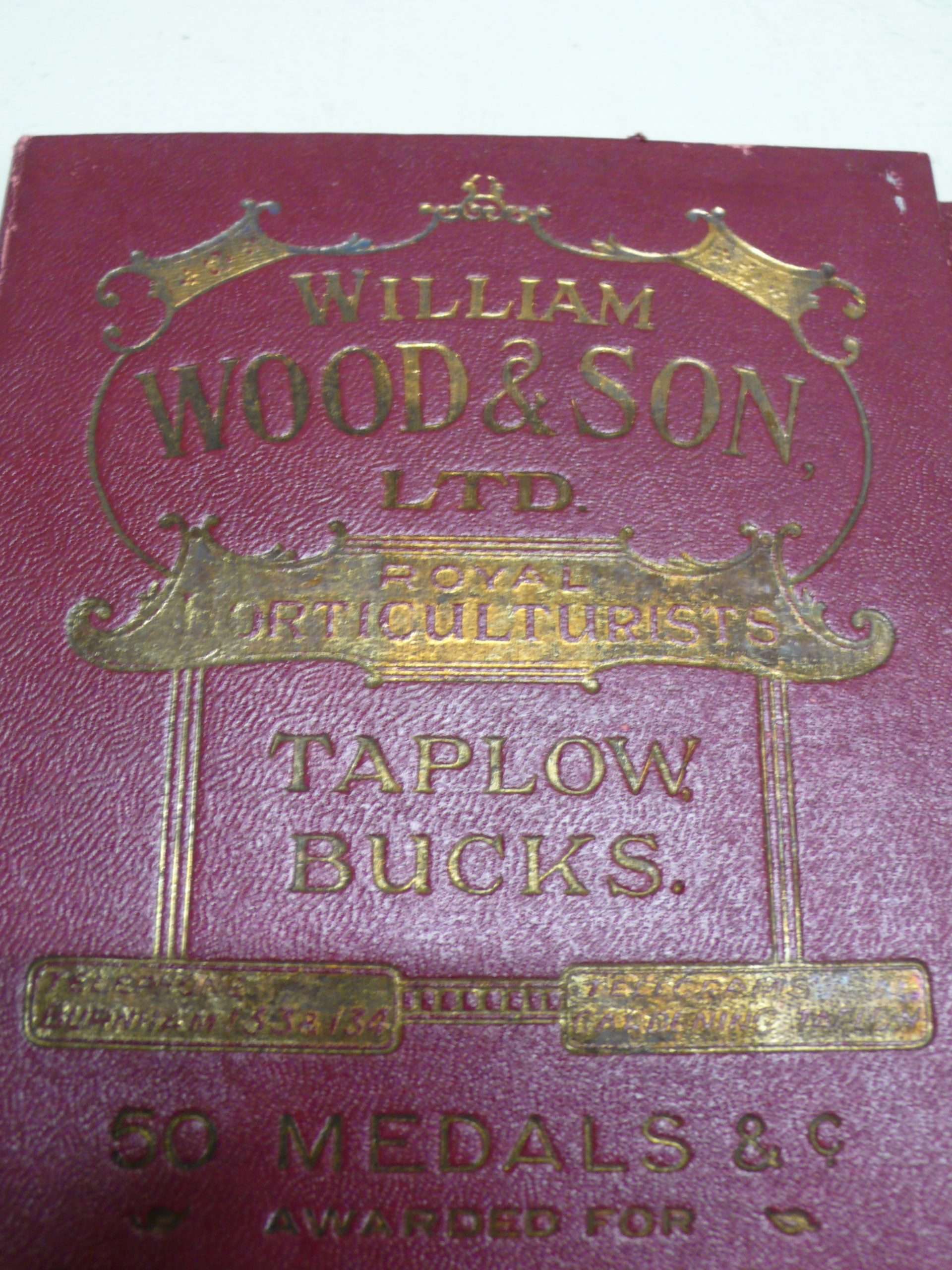William Wood & Co 1936 Desk Diary