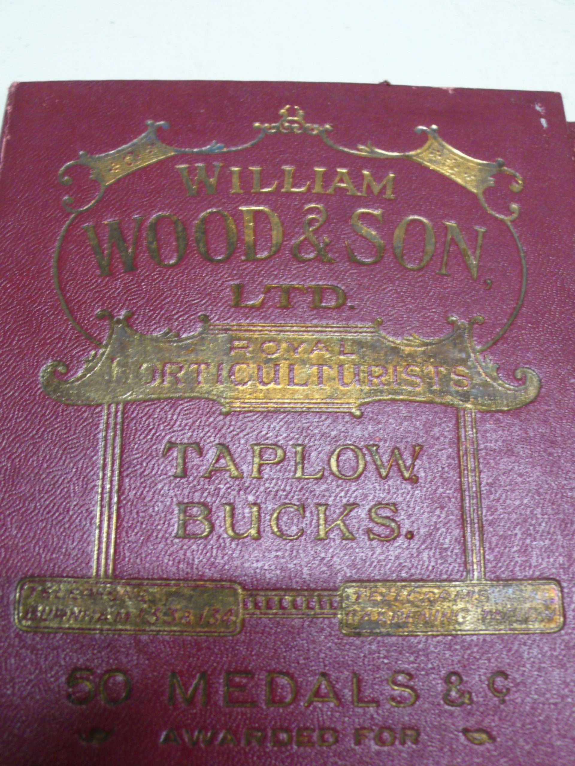 William Wood &amp; Co 1936 Desk Diary