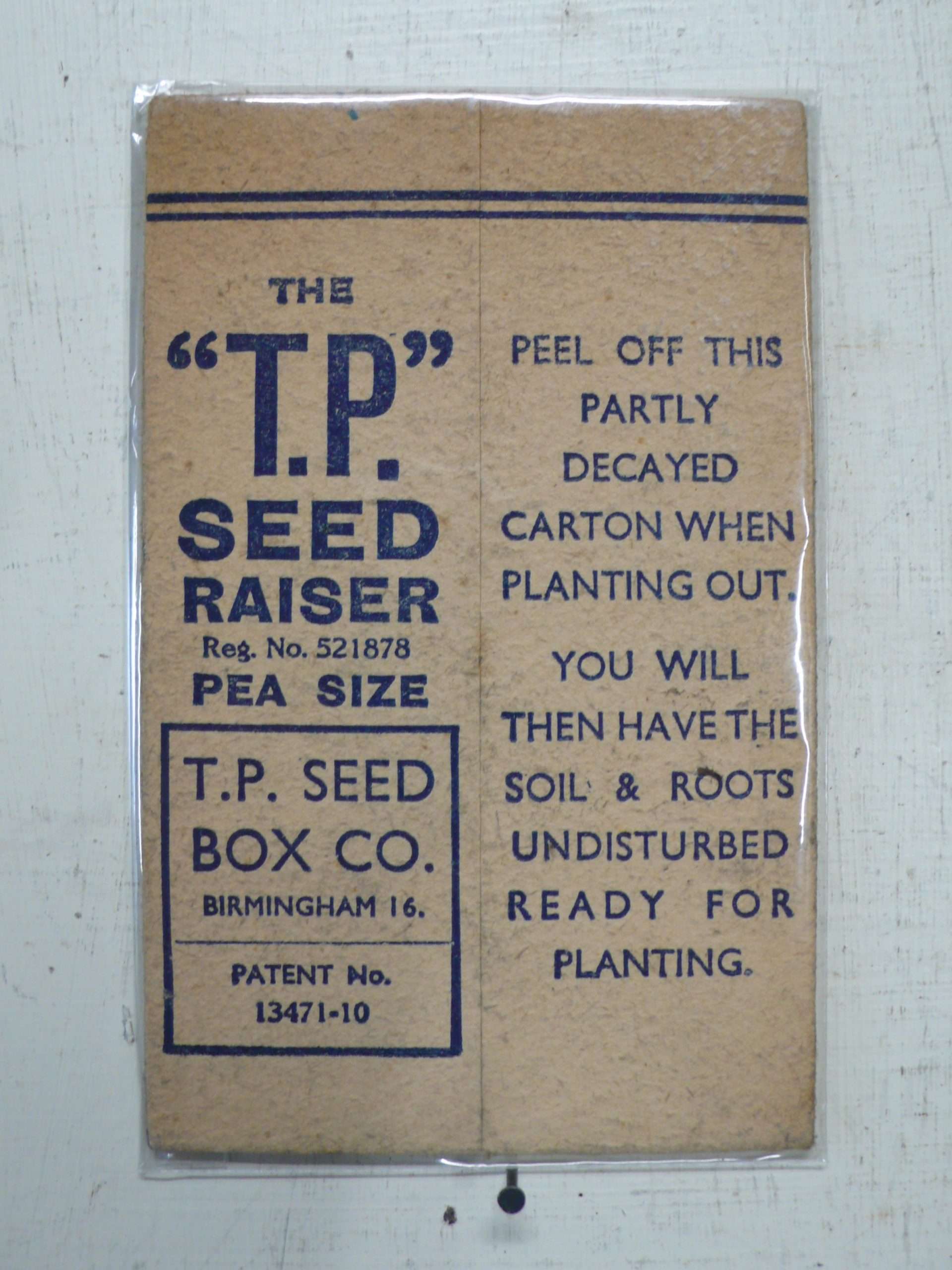 The TP Seed Raiser