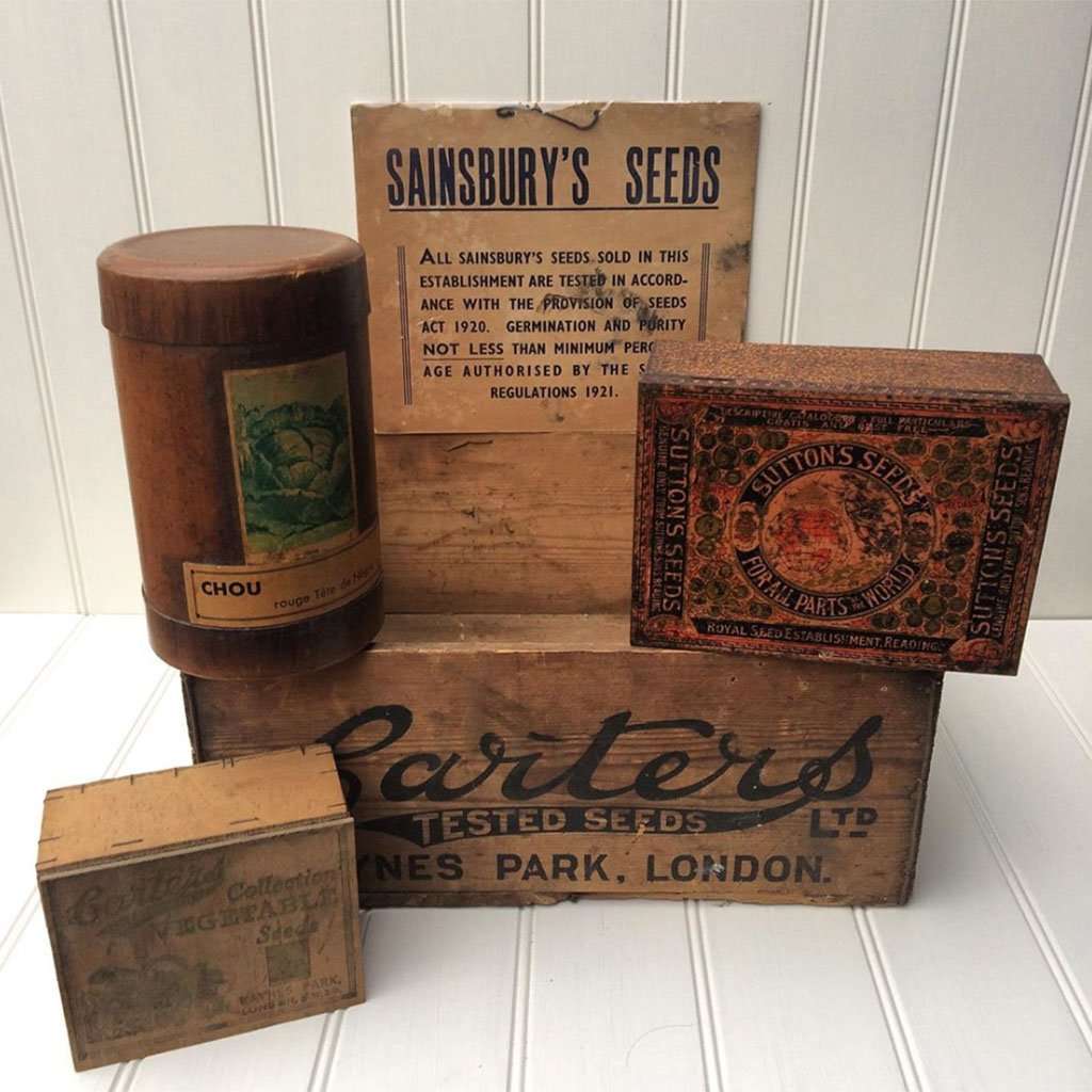 Vintage Advertising & Consumables Collection | Garden and Wood β Garden ...
