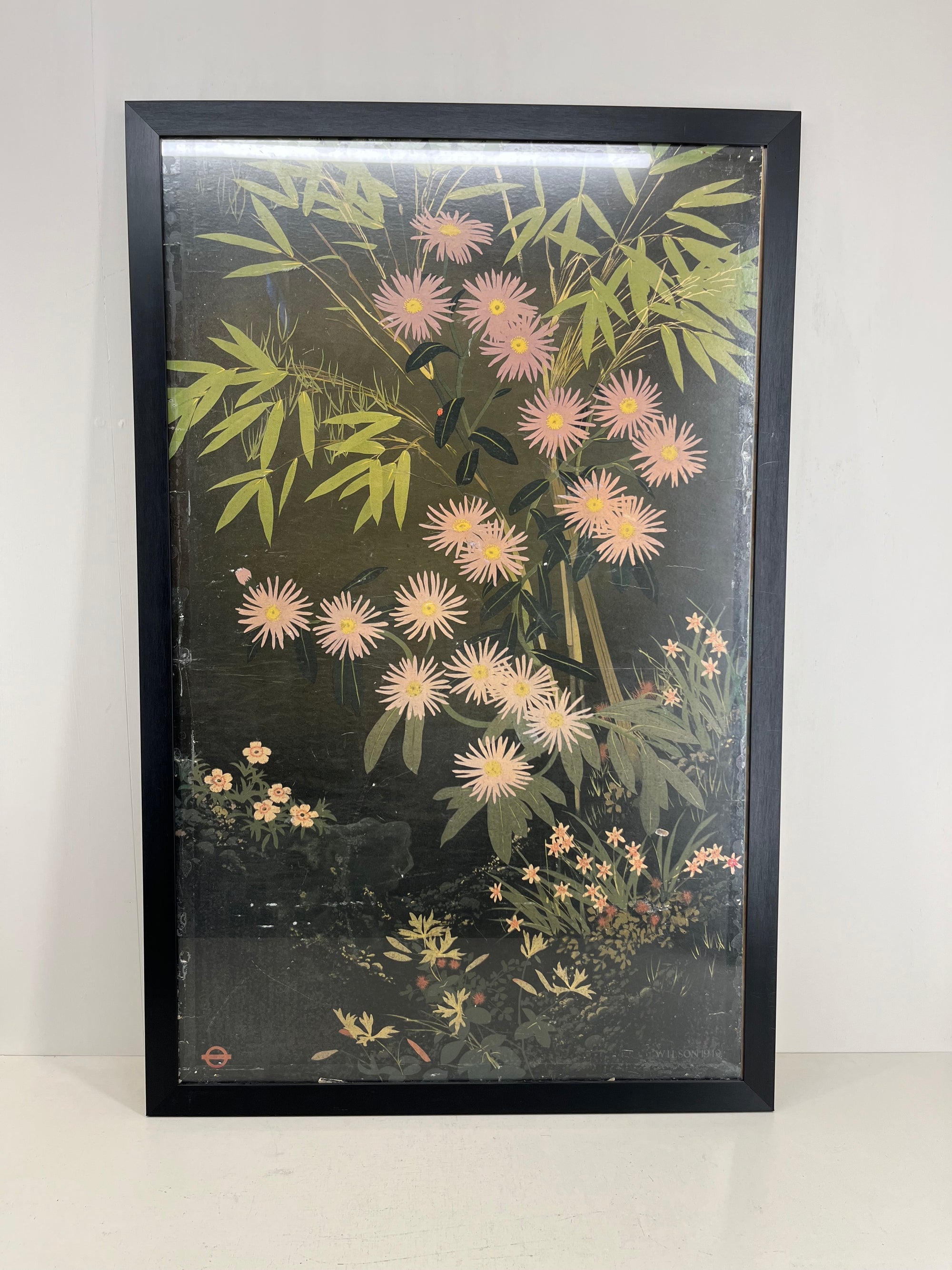 London Underground Poster, Flowers in the Park