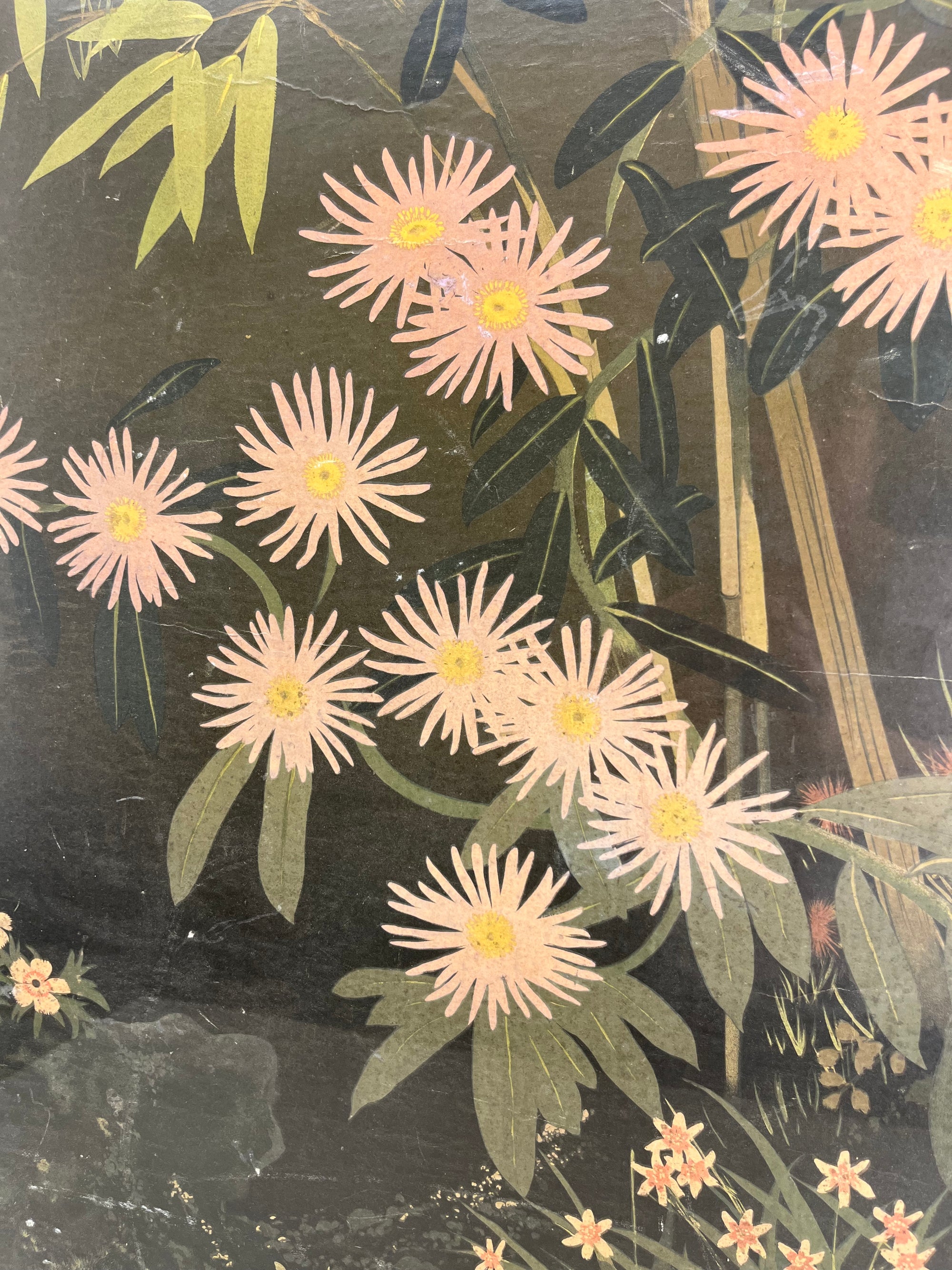 London Underground Poster, Flowers in the Park