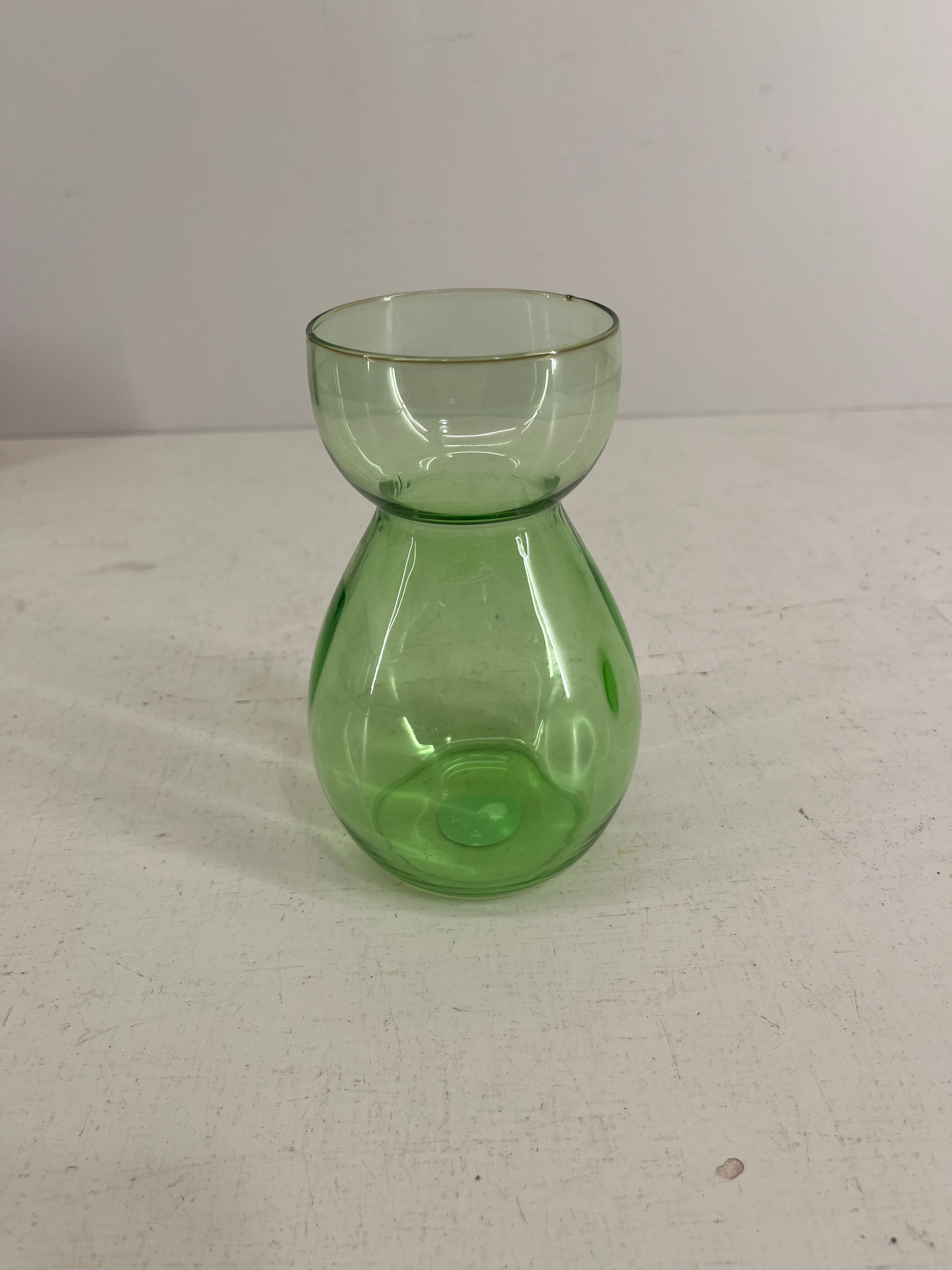 Green Hyacinth Vase