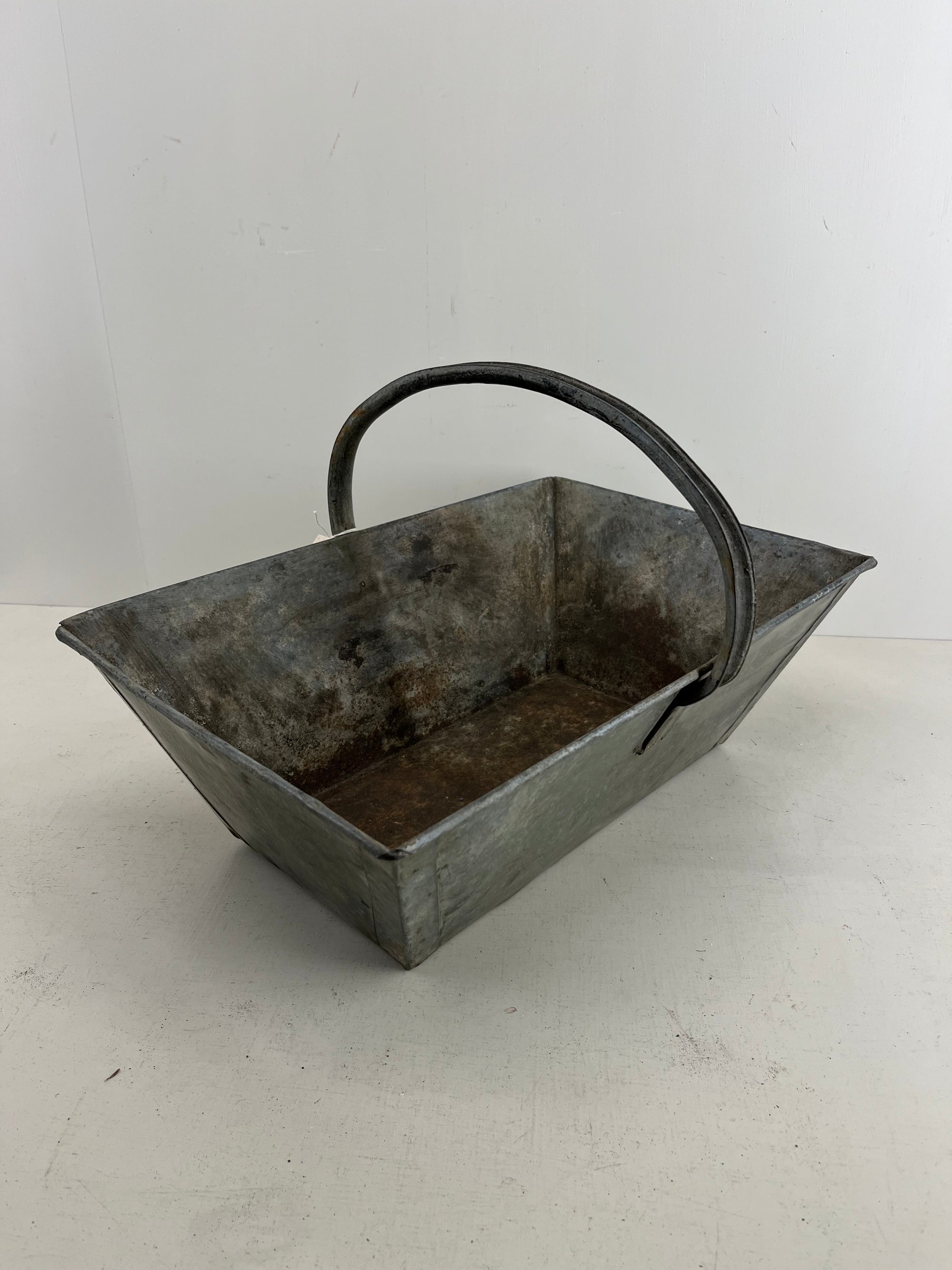 Galvanised Harvesting Basket