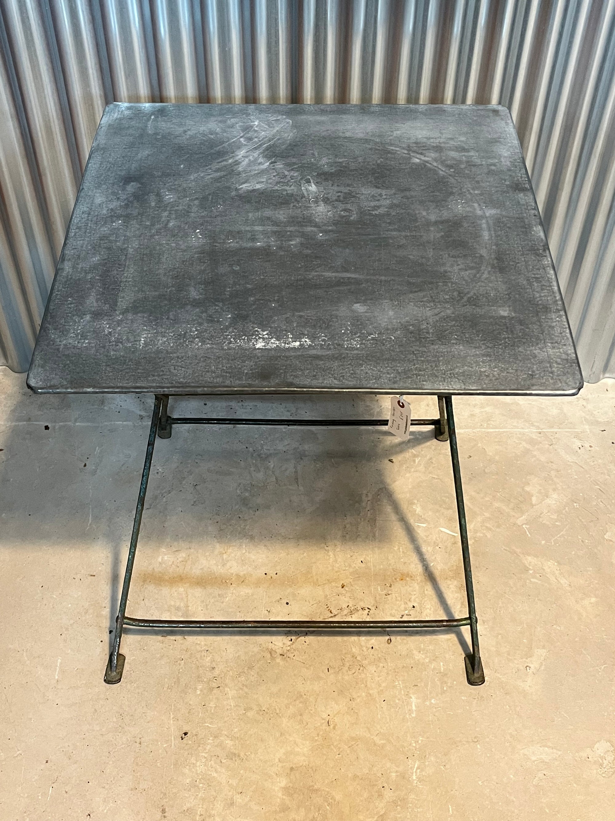 Folding French Garden Table