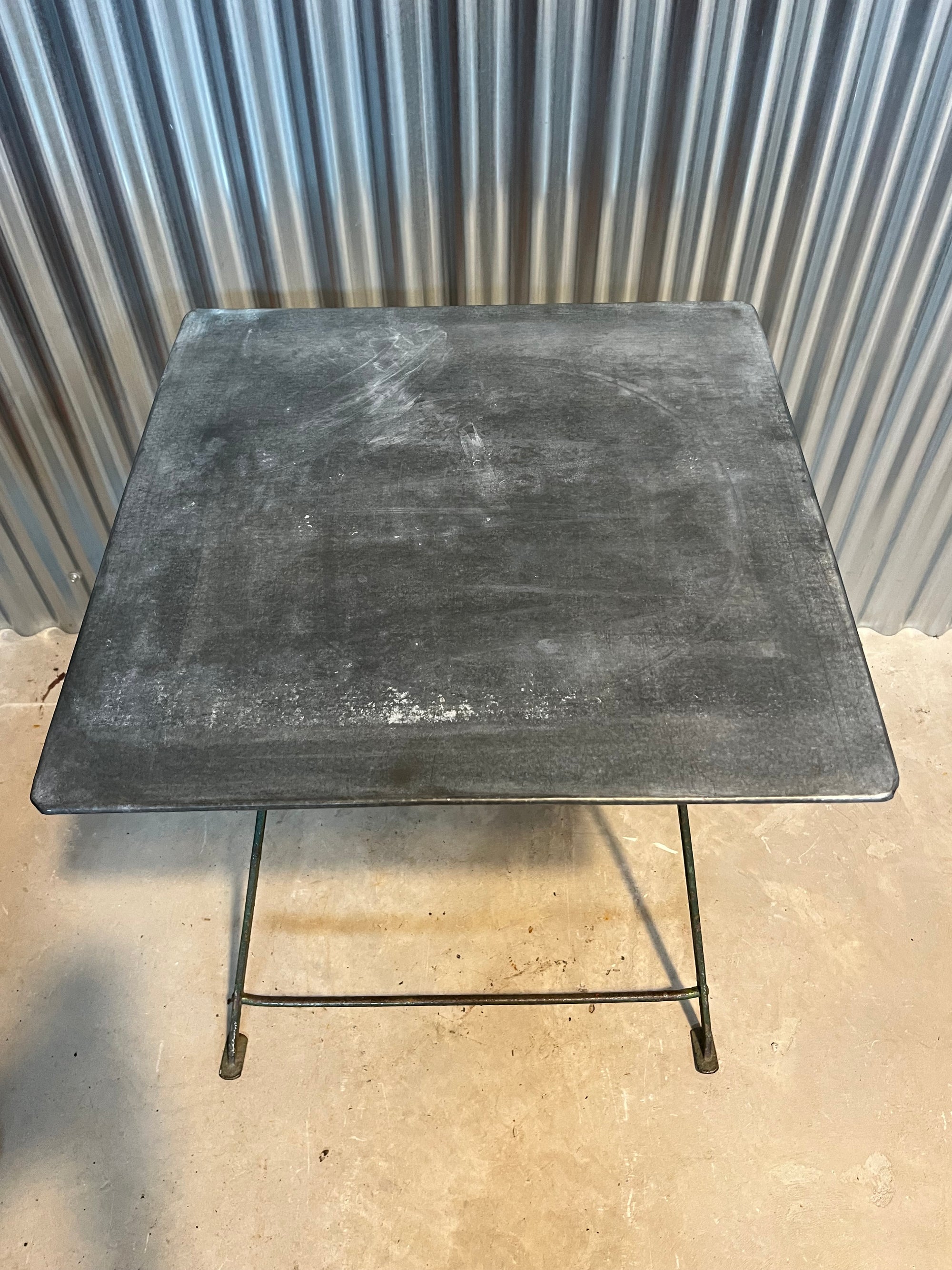 Folding French Garden Table
