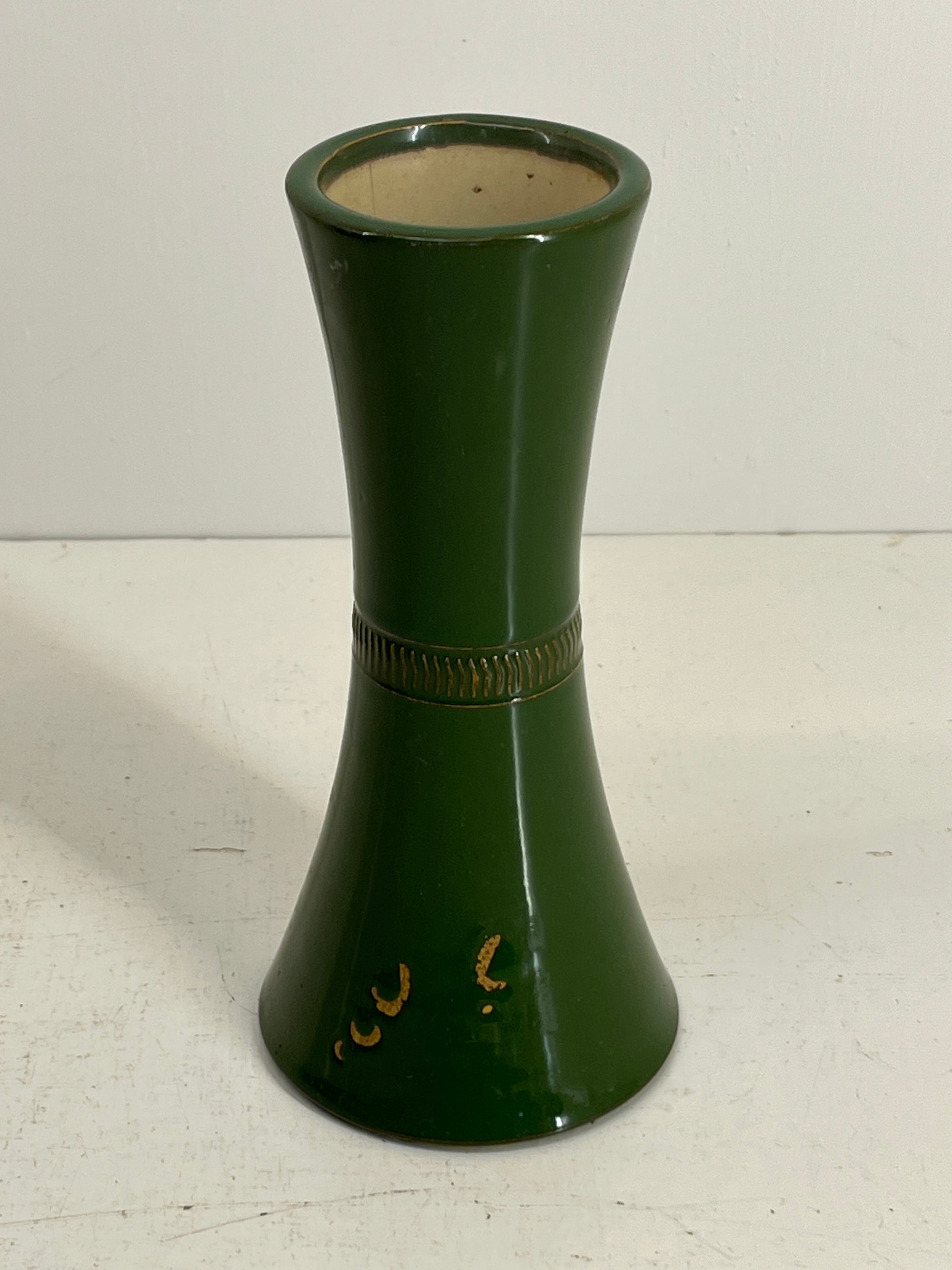 Green Pottery Florist Vase