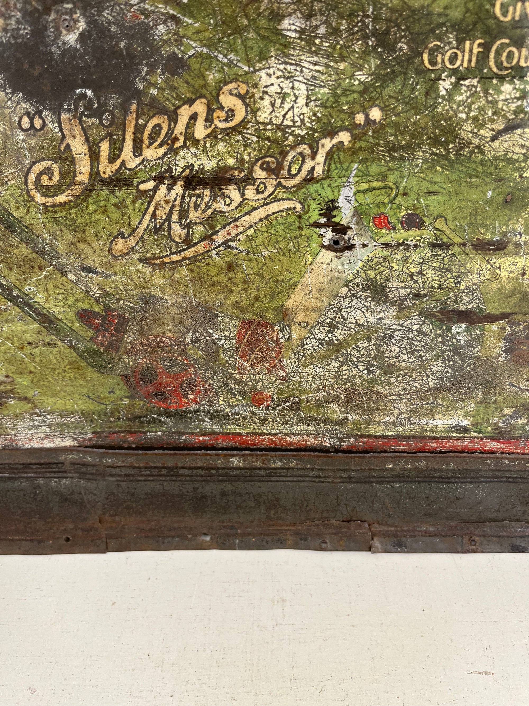 Green's Lawnmowers Tin Sign