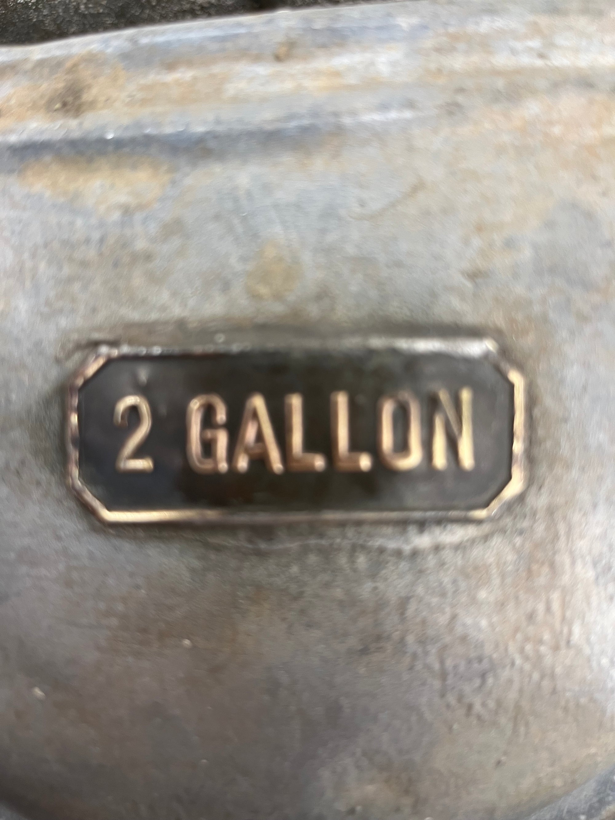 Vintage Two Gallon Watering Can