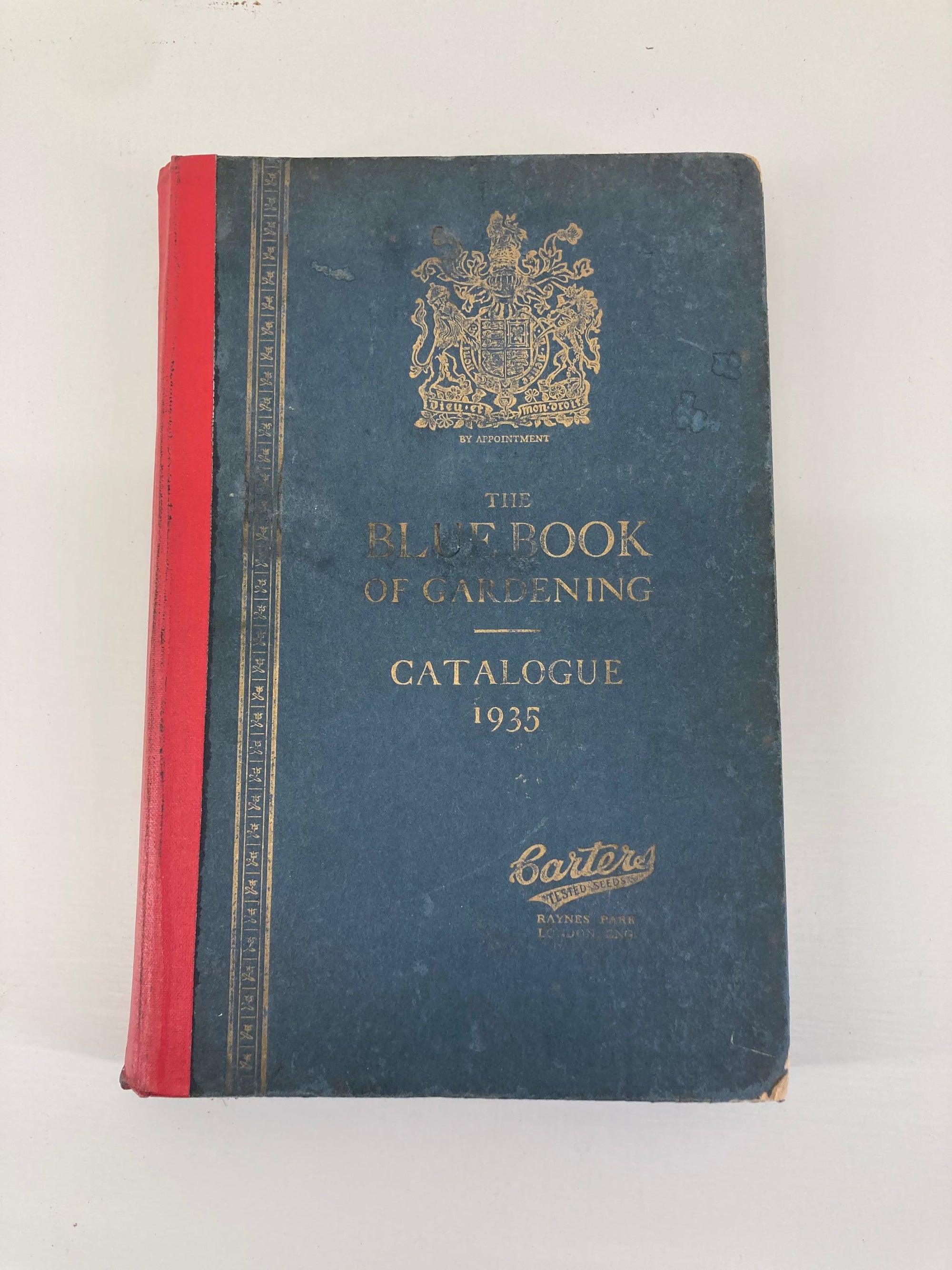 Carters Seeds Blue Book of Gardening, 1935