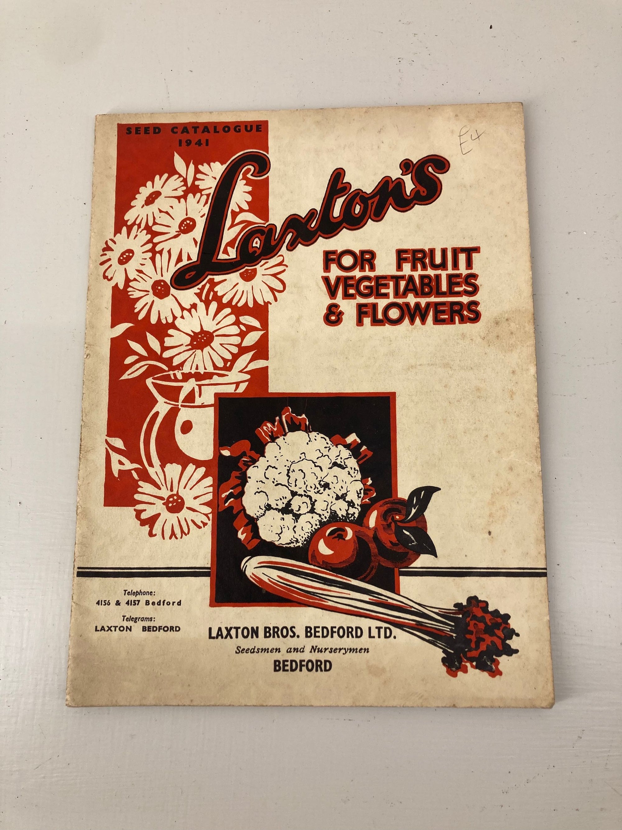 Laxton&#39;s Seed Catalogue, 1941