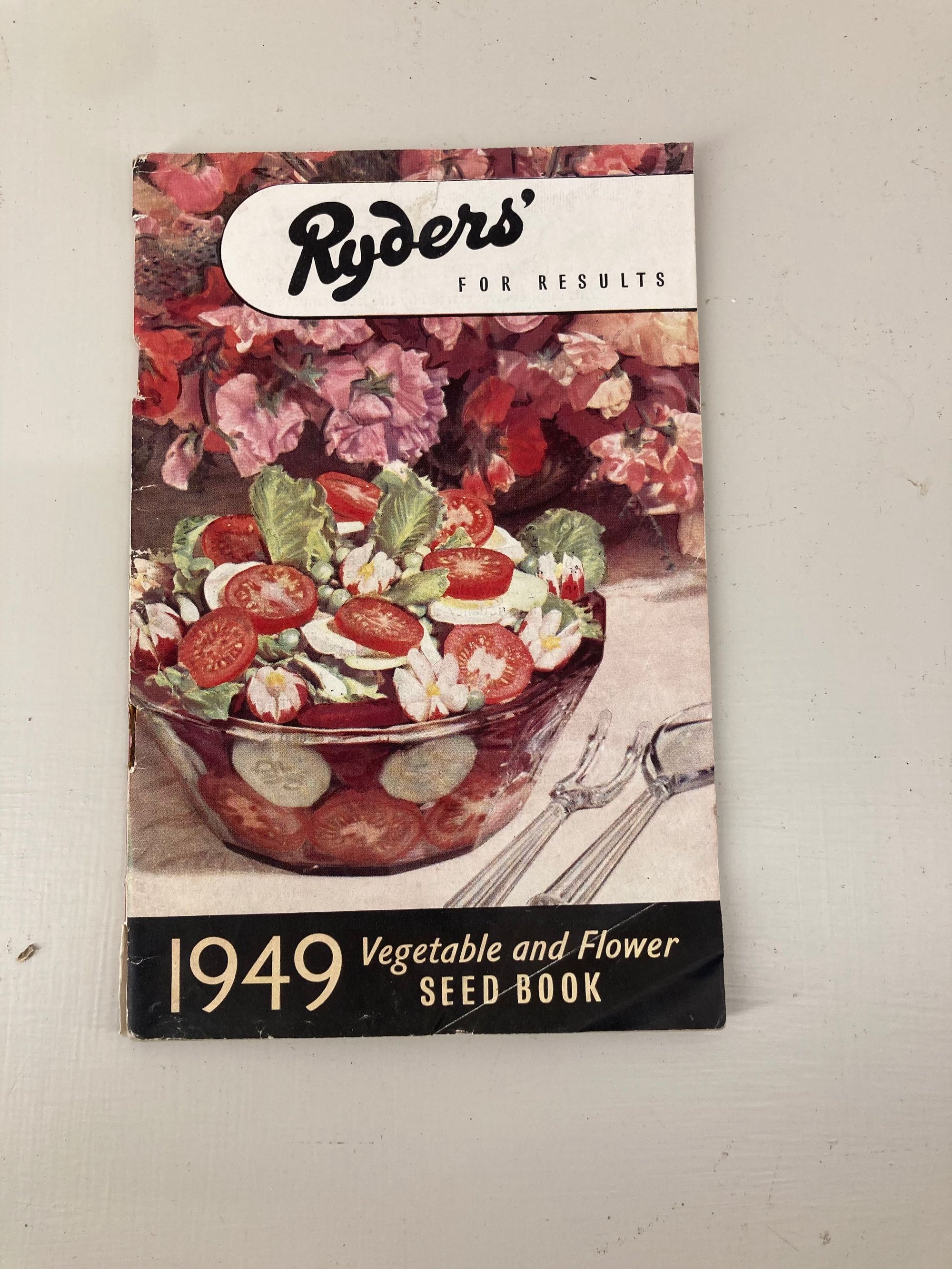Ryders Seeds Catalogue, 1949
