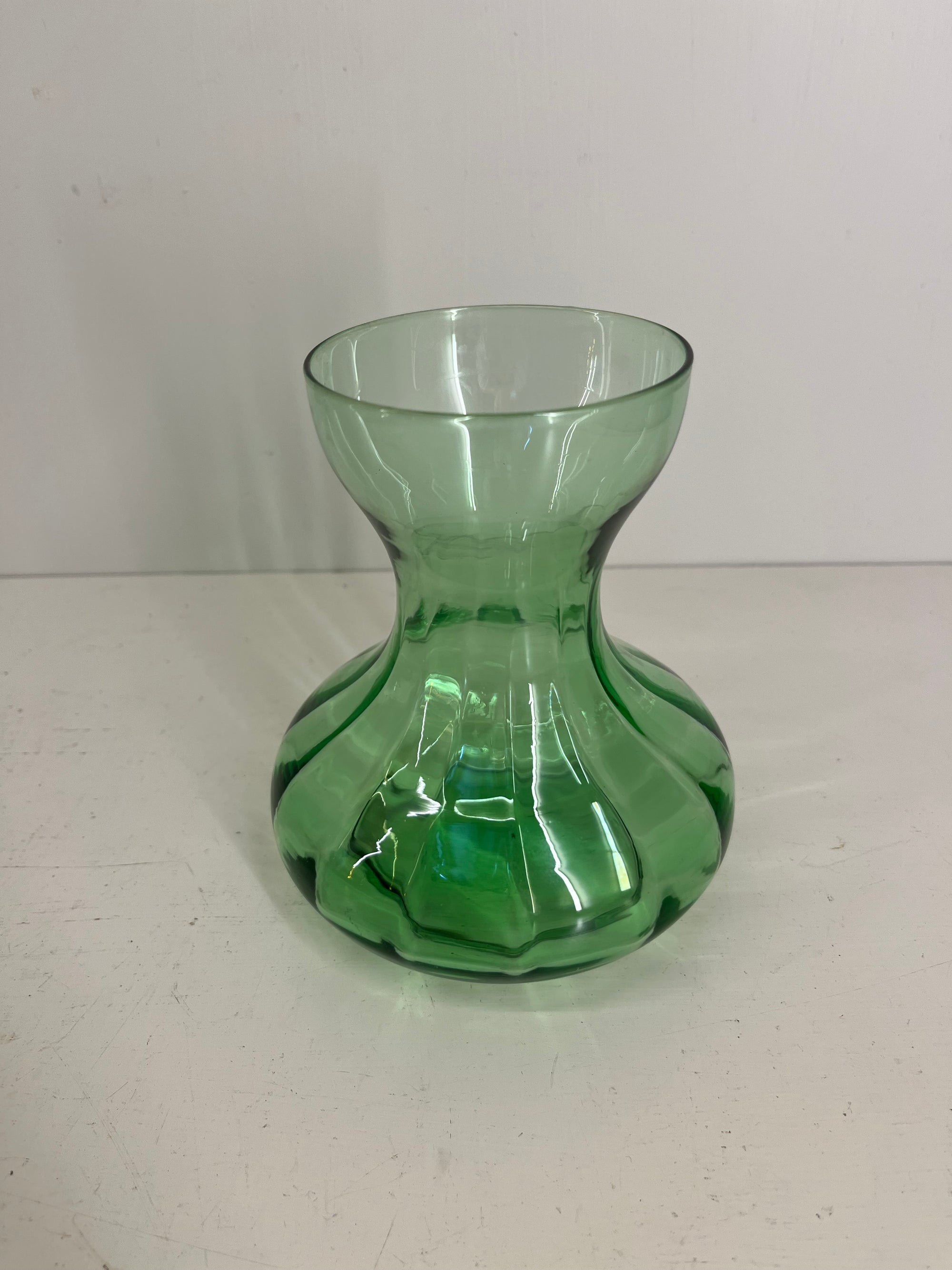 Green Hyacinth Vase