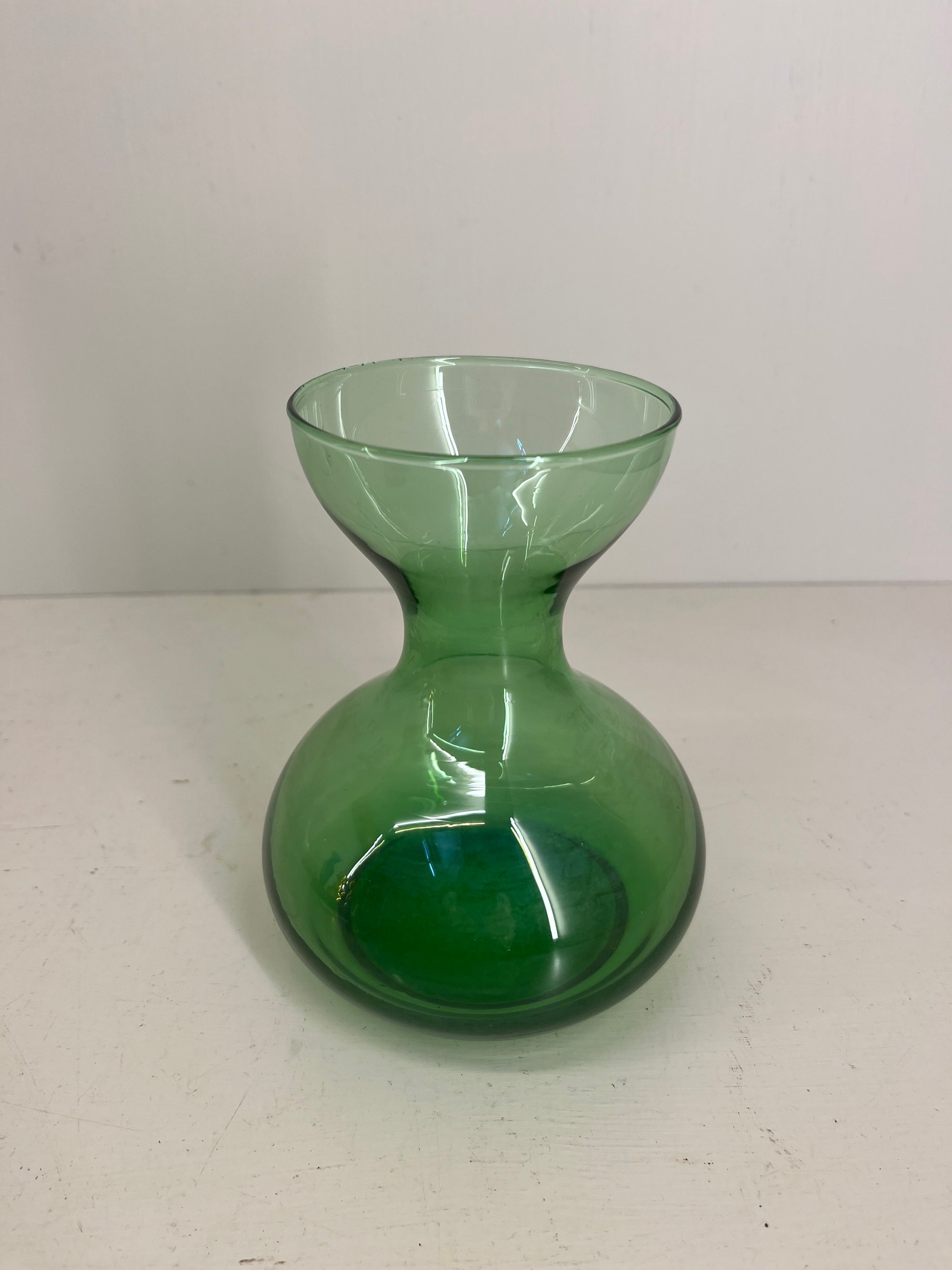 Green Hyacinth Vase