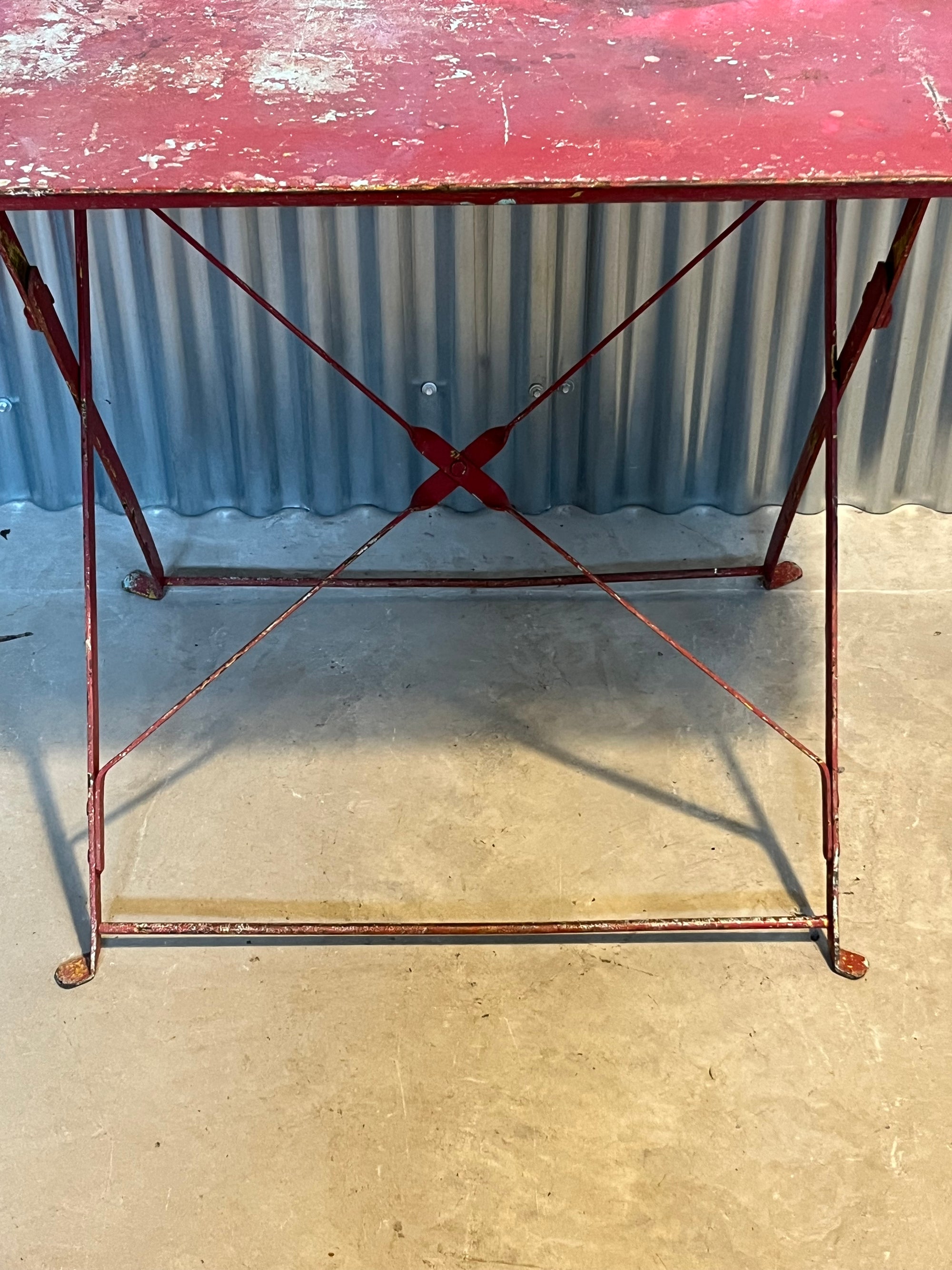 Vintage Folding Garden Table