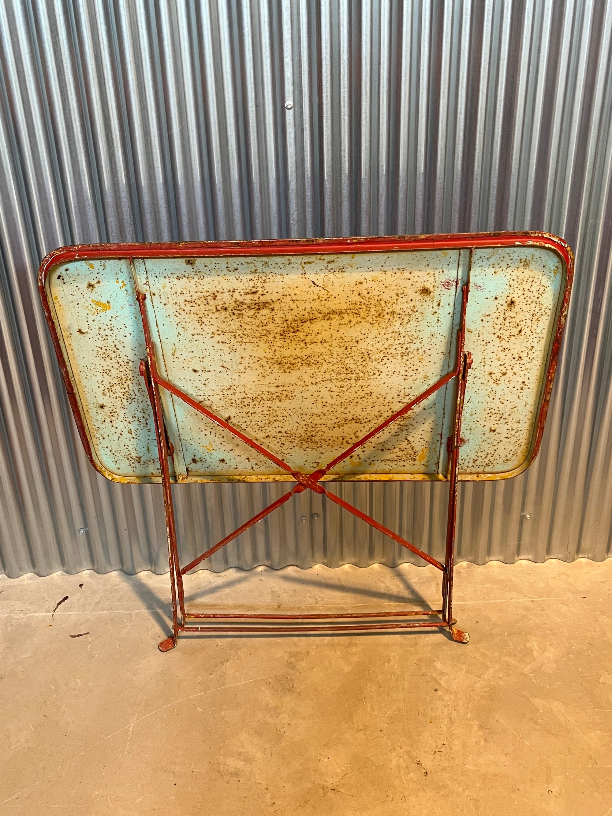 Vintage Folding Garden Table
