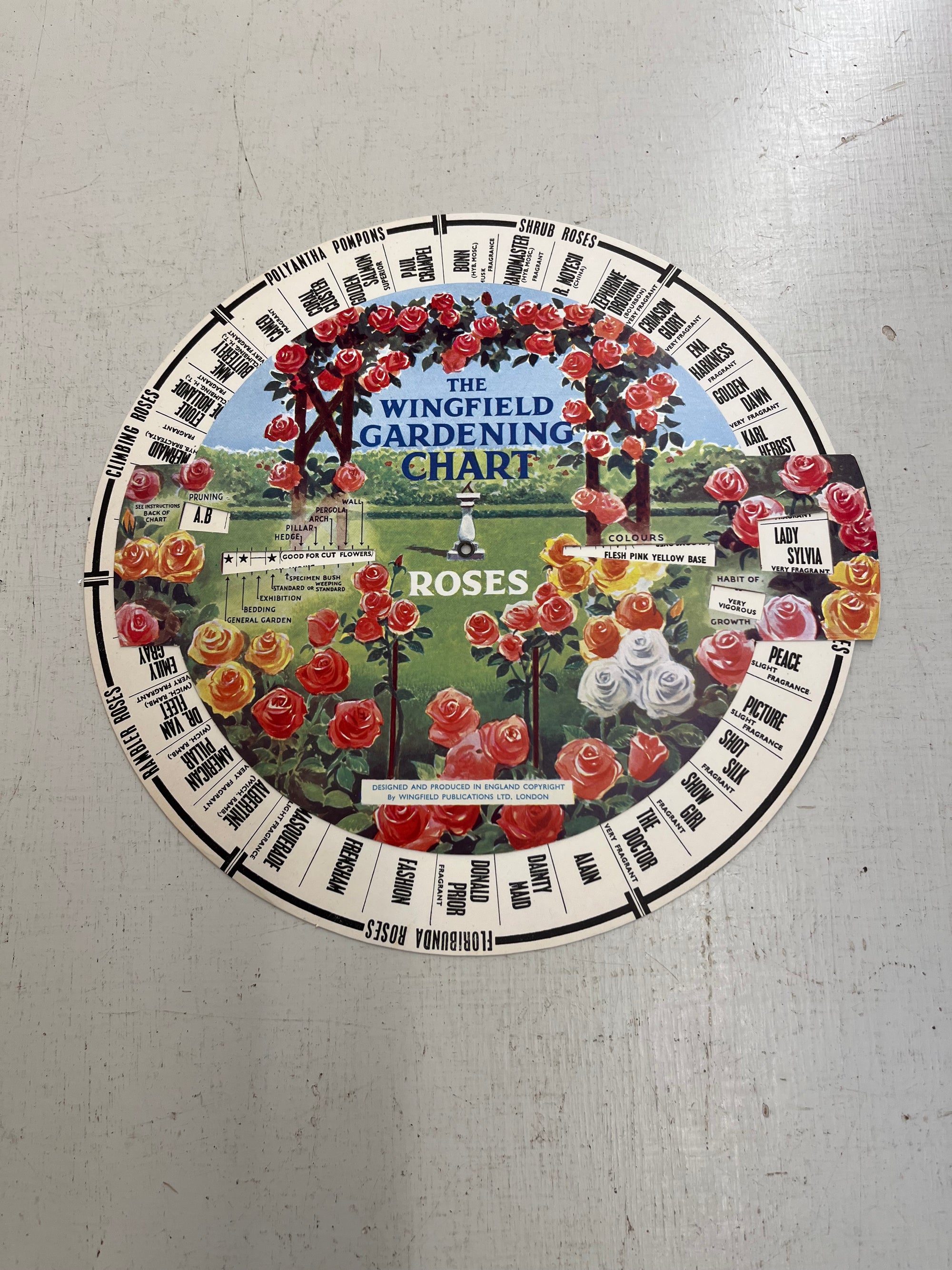 Wingfield Garden Chart