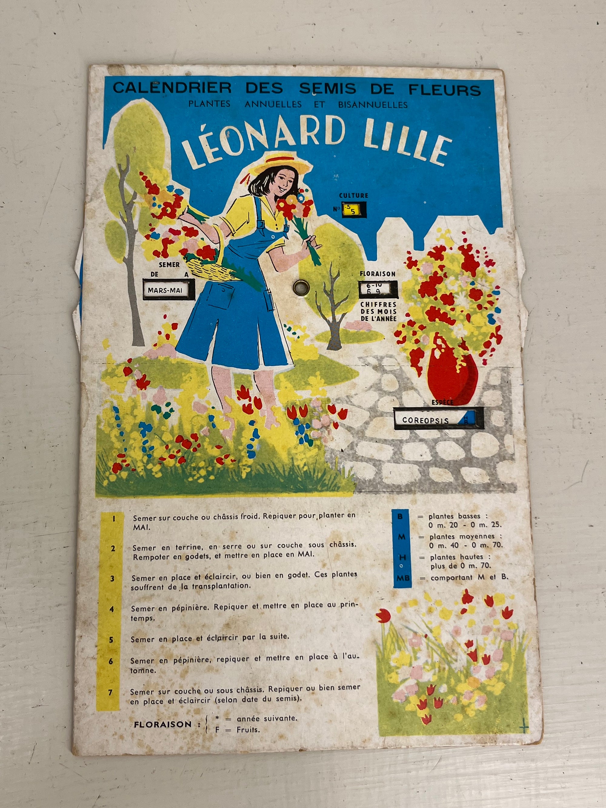 Leonard Lille Seed Sowing Guide