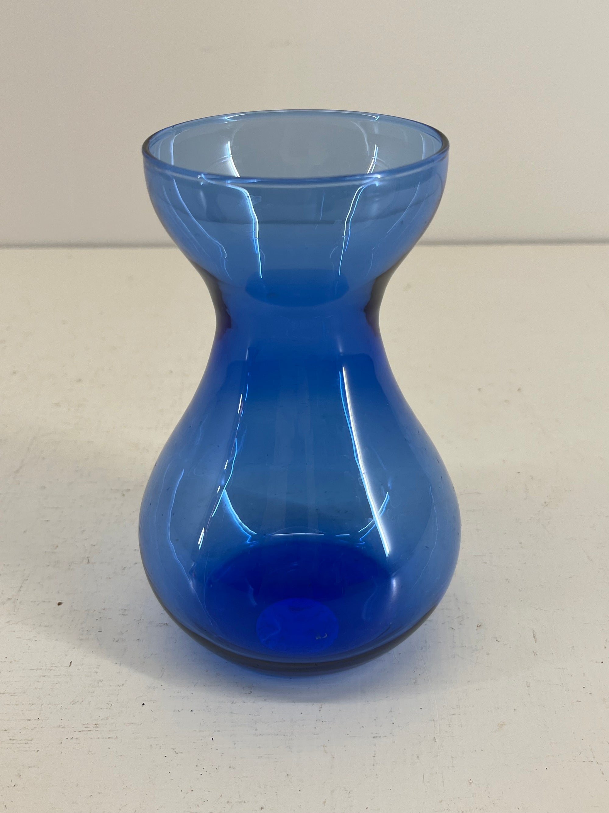 Cobalt Blue Hyacinth Vase