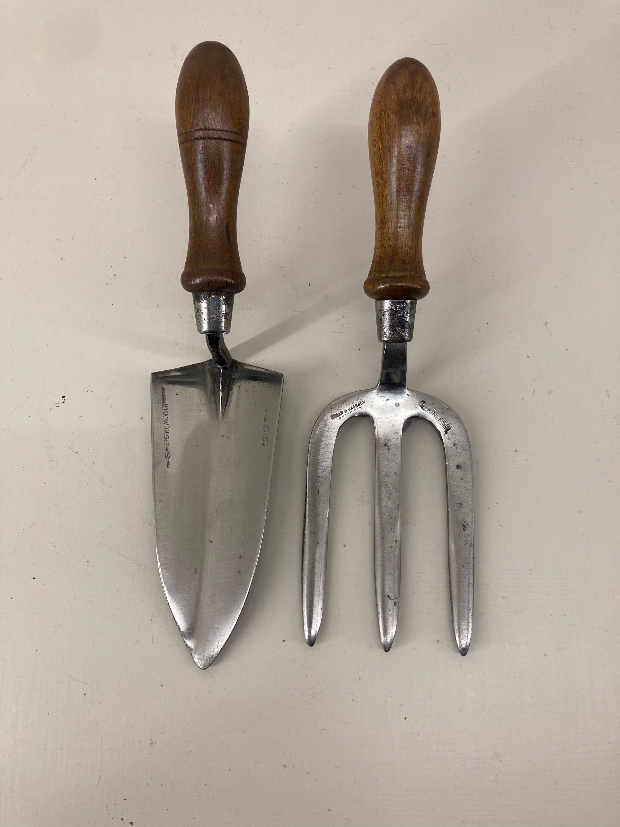 Spear &amp; Jackson Hand Fork &amp; Trowel