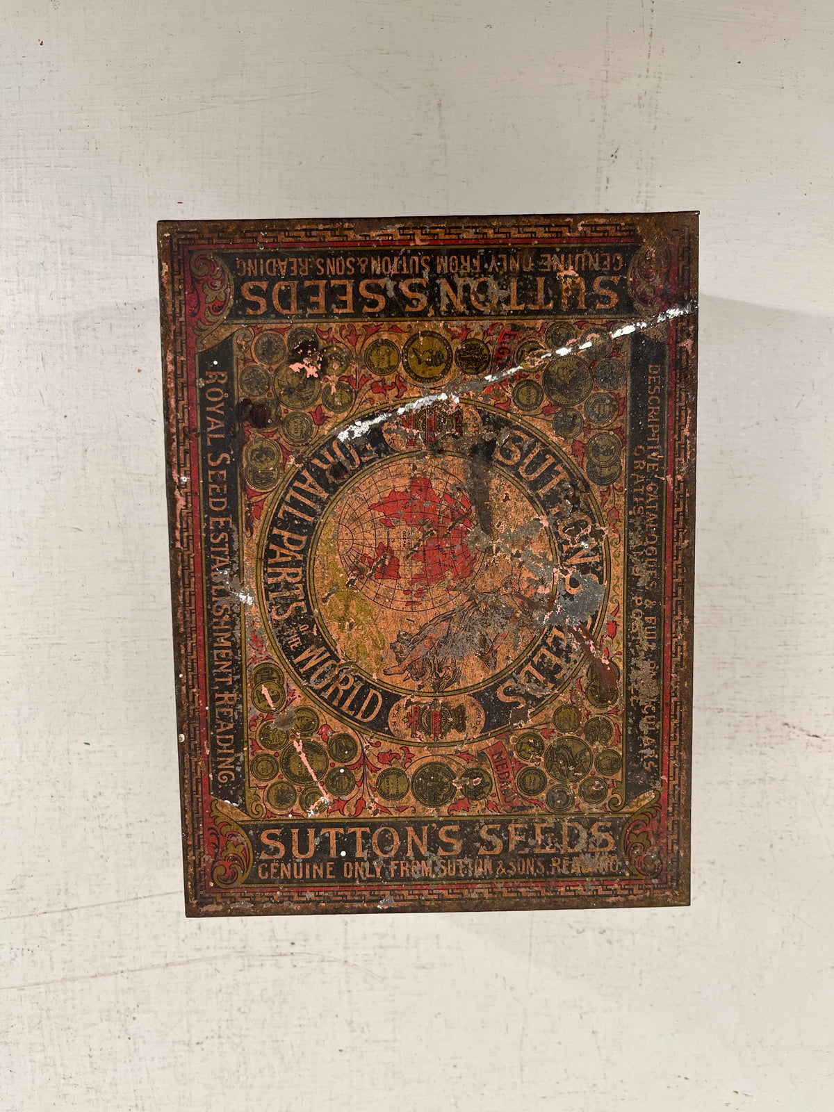 Suttons Seeds Tin