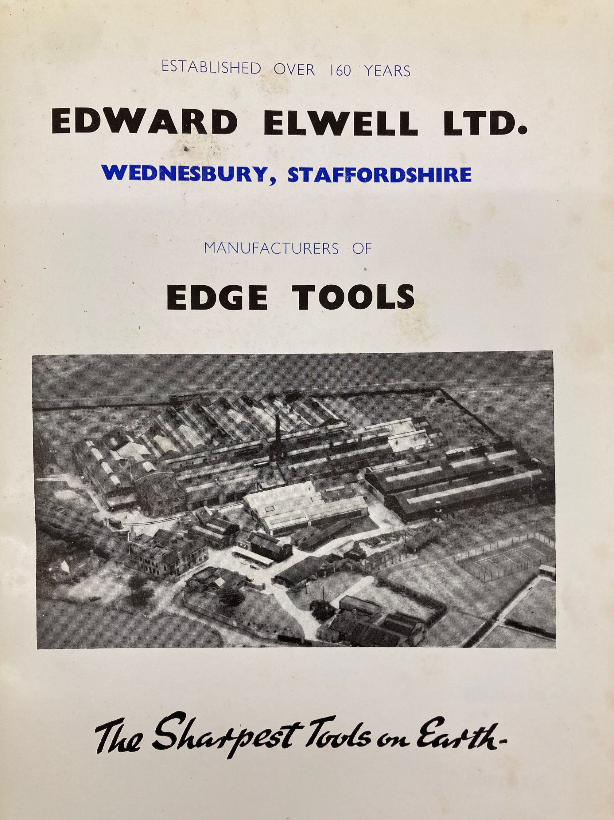 Elwell Tool Catalogue