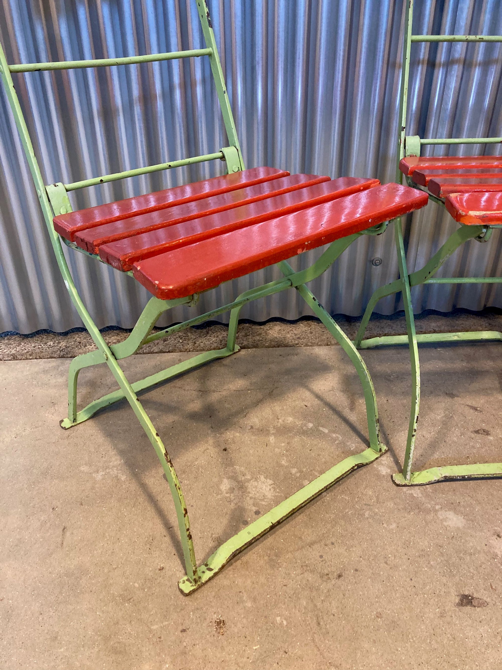 Folding German Garden Chairs