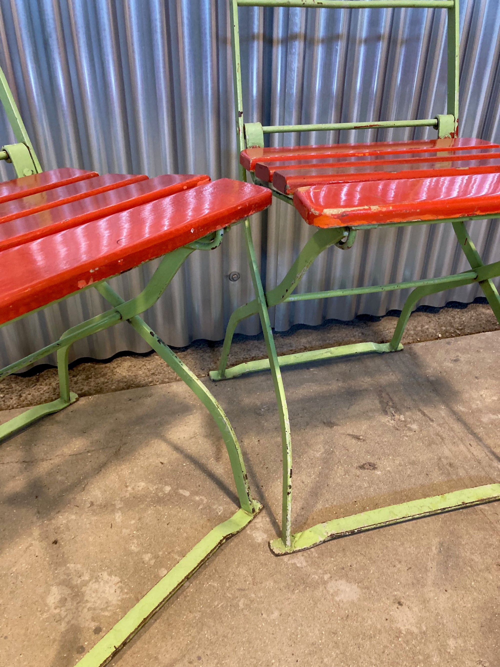 Folding German Garden Chairs