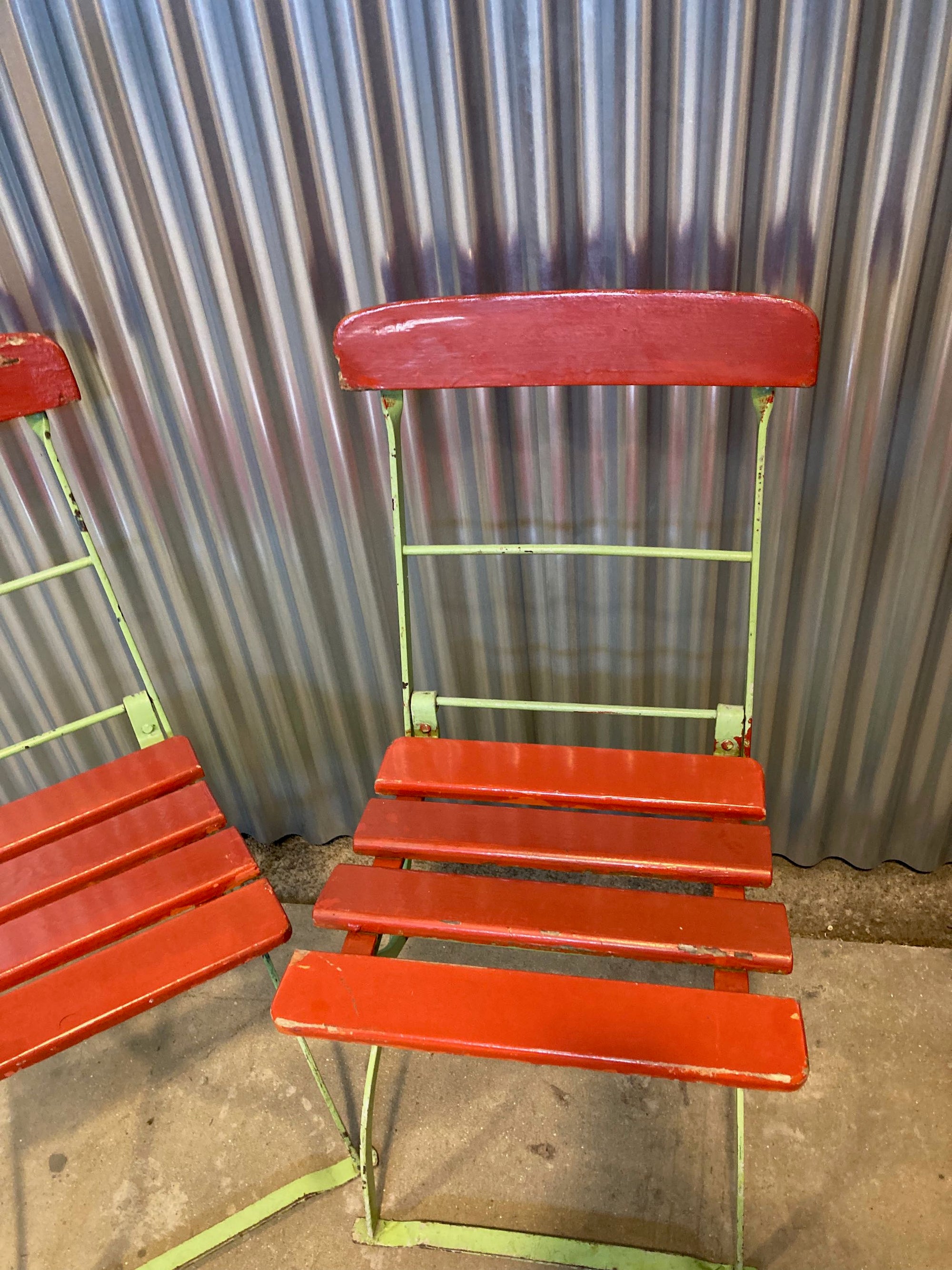 Folding German Garden Chairs