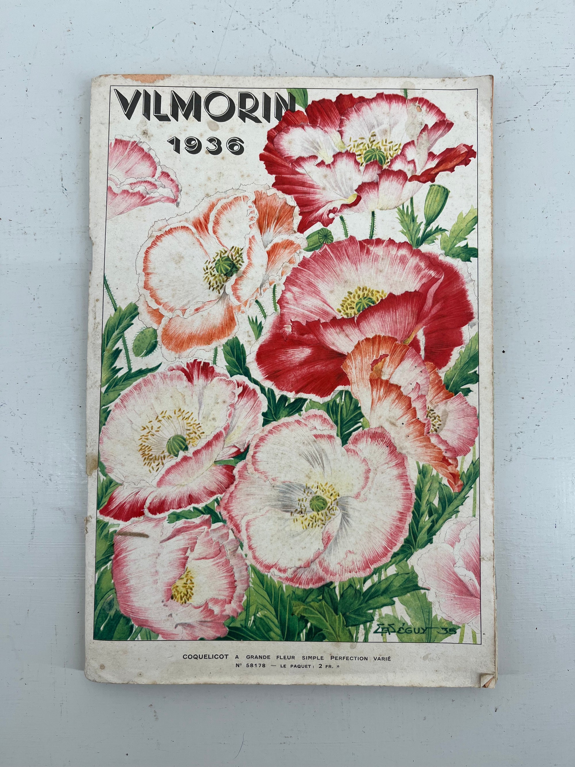 Vilmorin Andrieux Catalogue, 1936