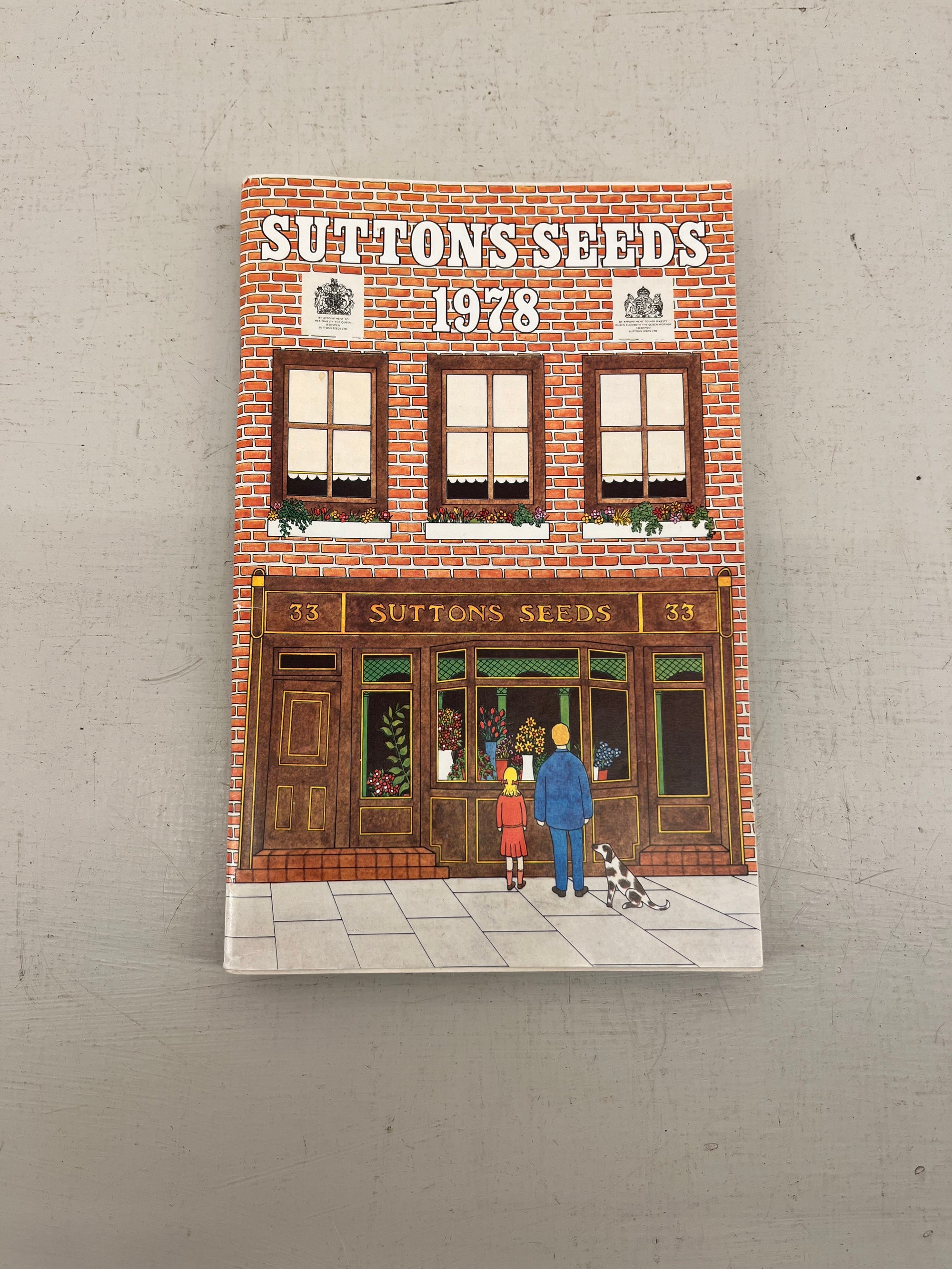 Suttons Seeds Catalogue 1978