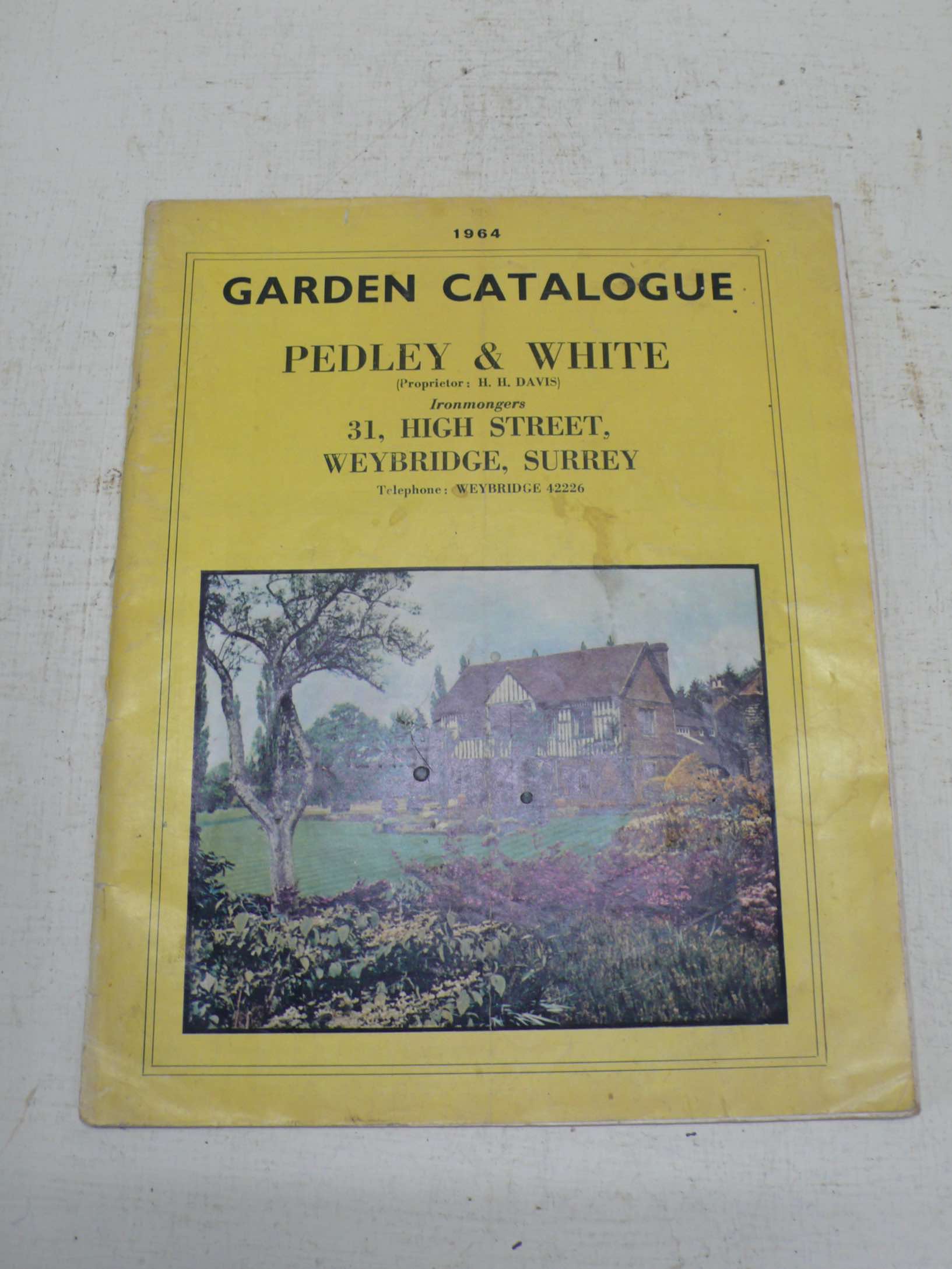 Pedley &amp; White Garden Catalogue, 1964