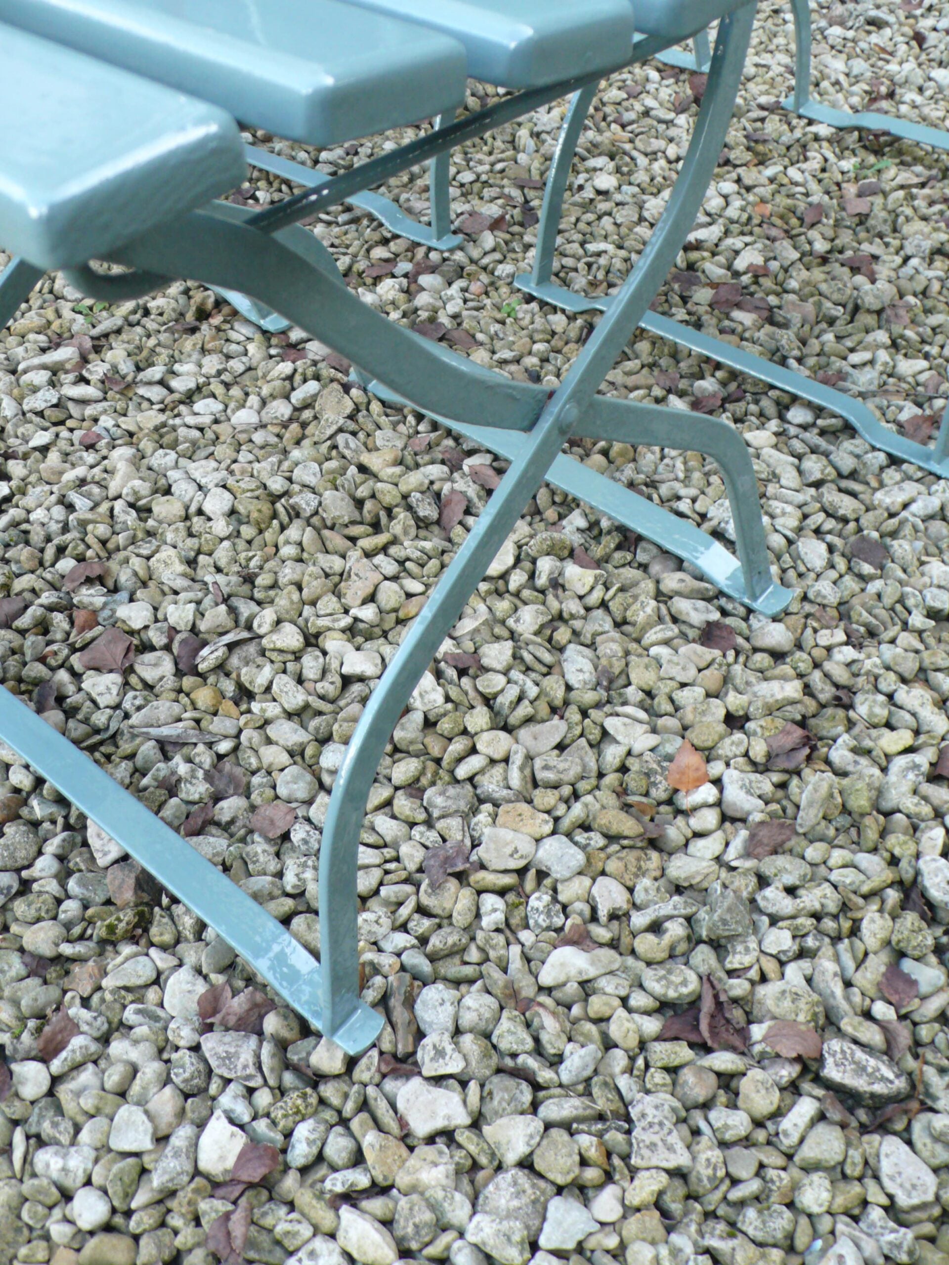 Restored Folding Garden Chairs