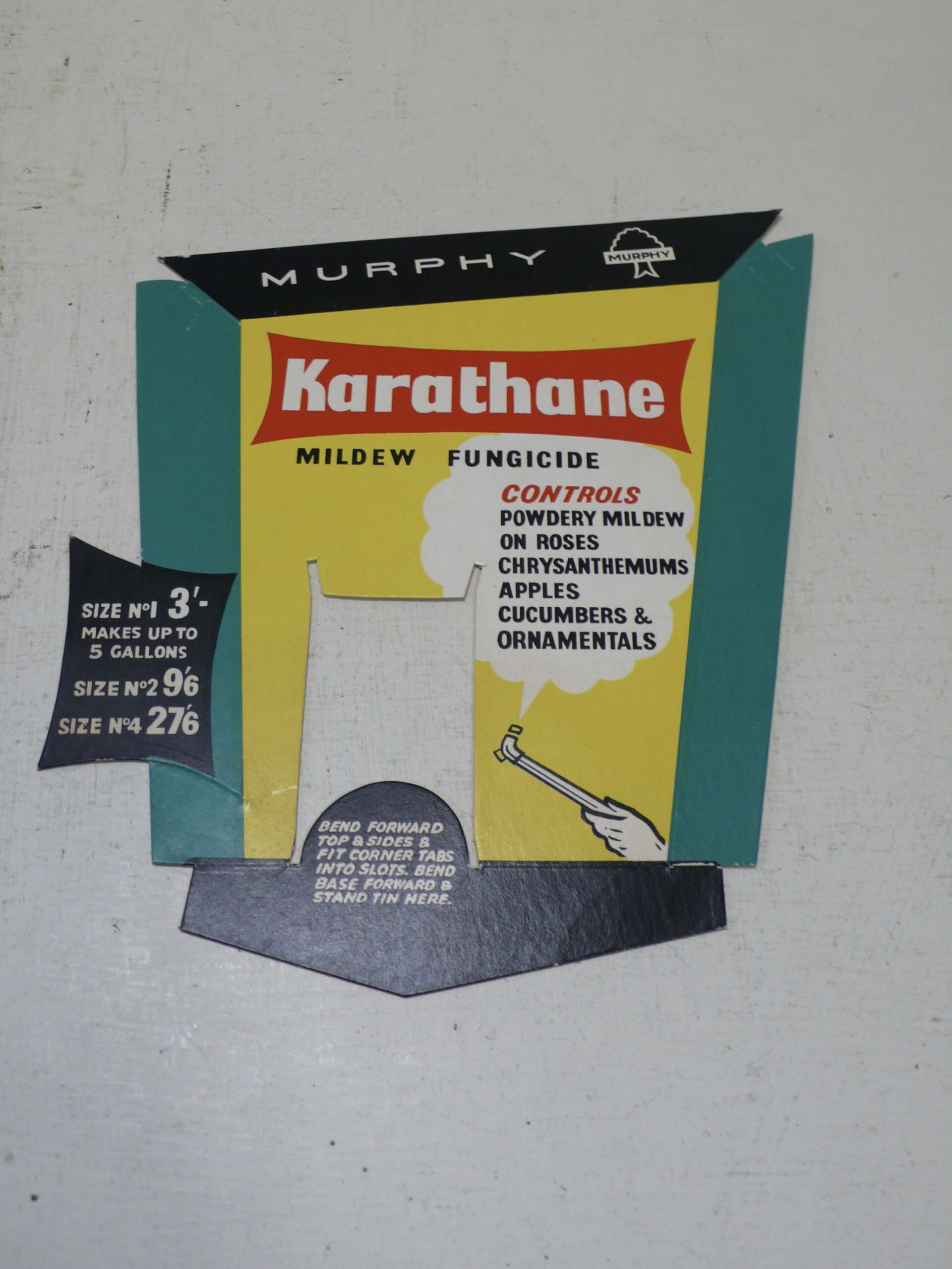 Murphy Karathane Advertising Card