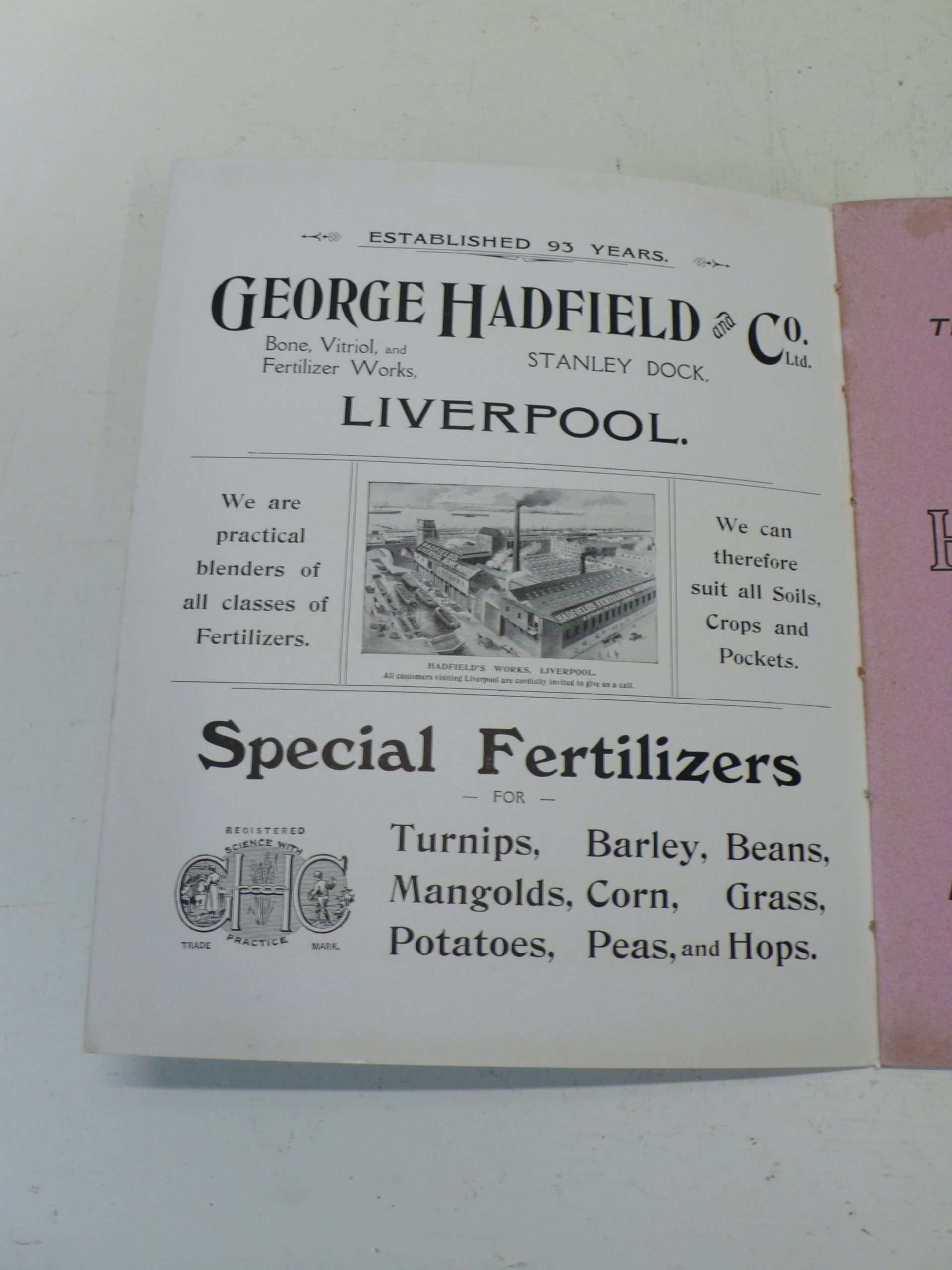 Hadfield Fertiliser Blotter Pad
