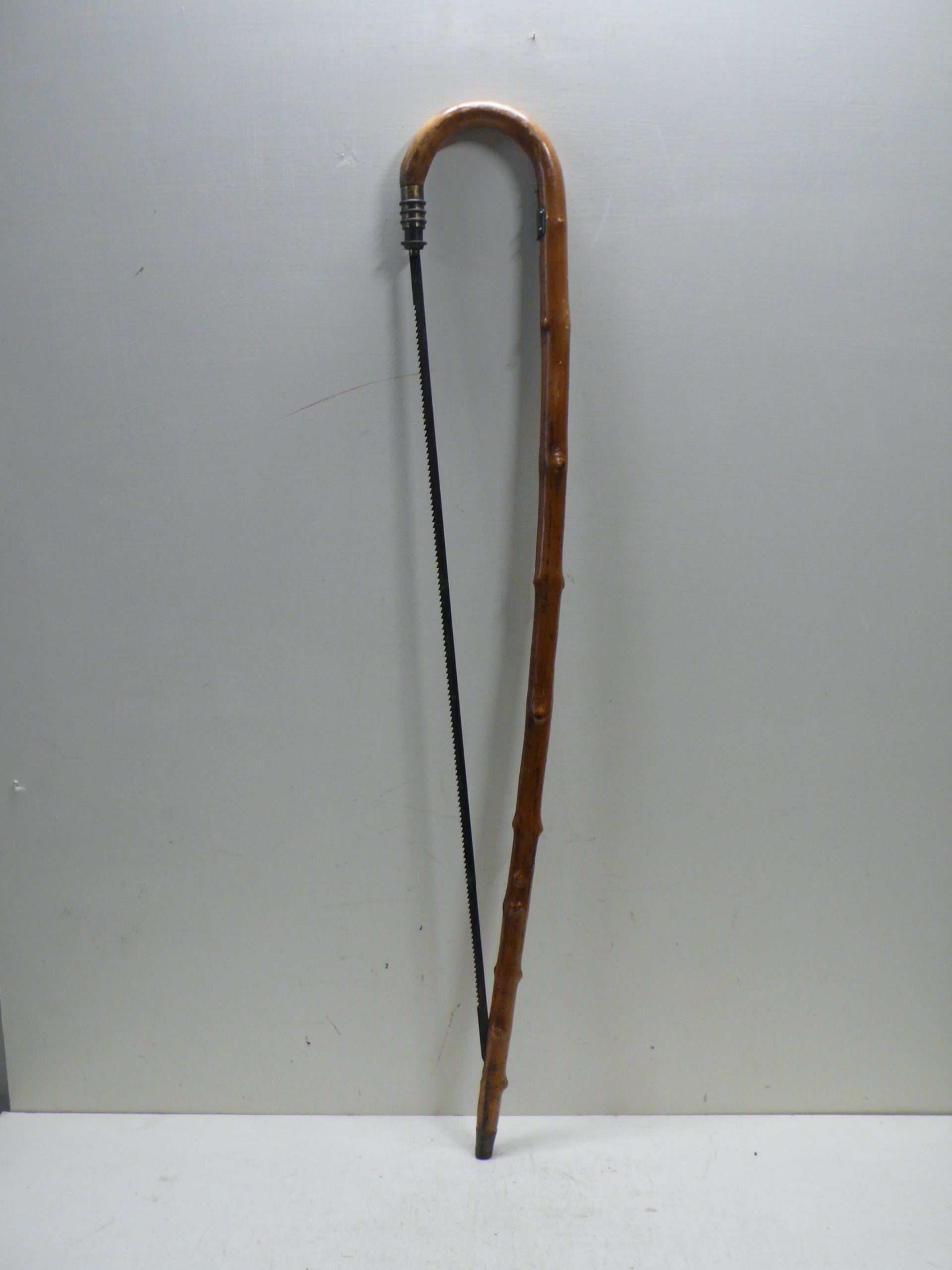 Antique Holtzapfel Walking Stick Saw
