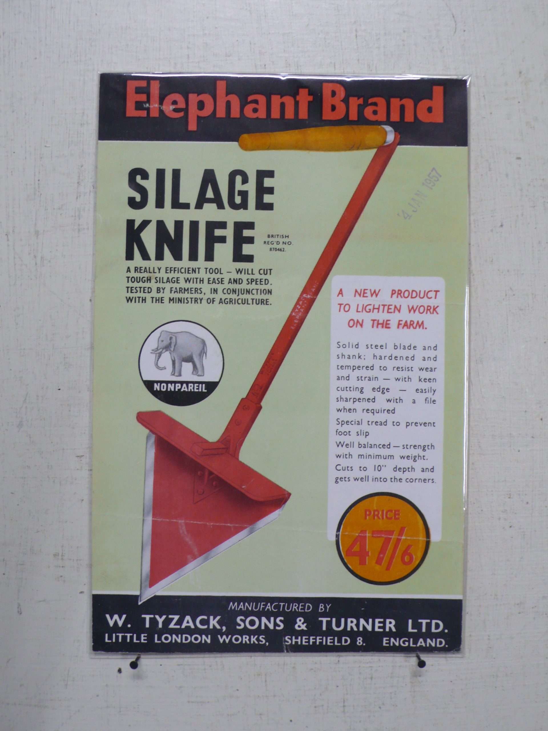 Silage Knife Leaflet