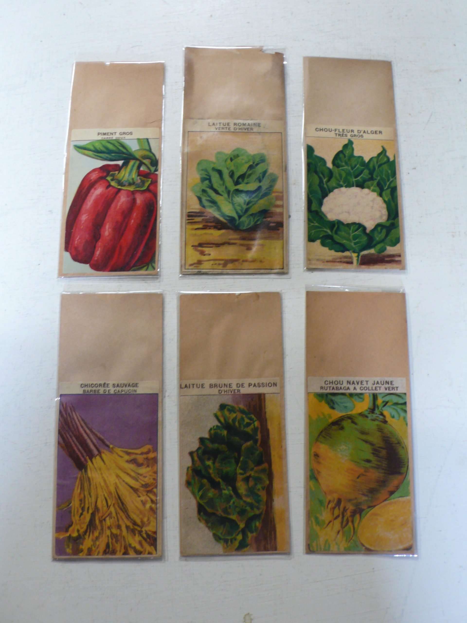 Vintage French Seed Packets