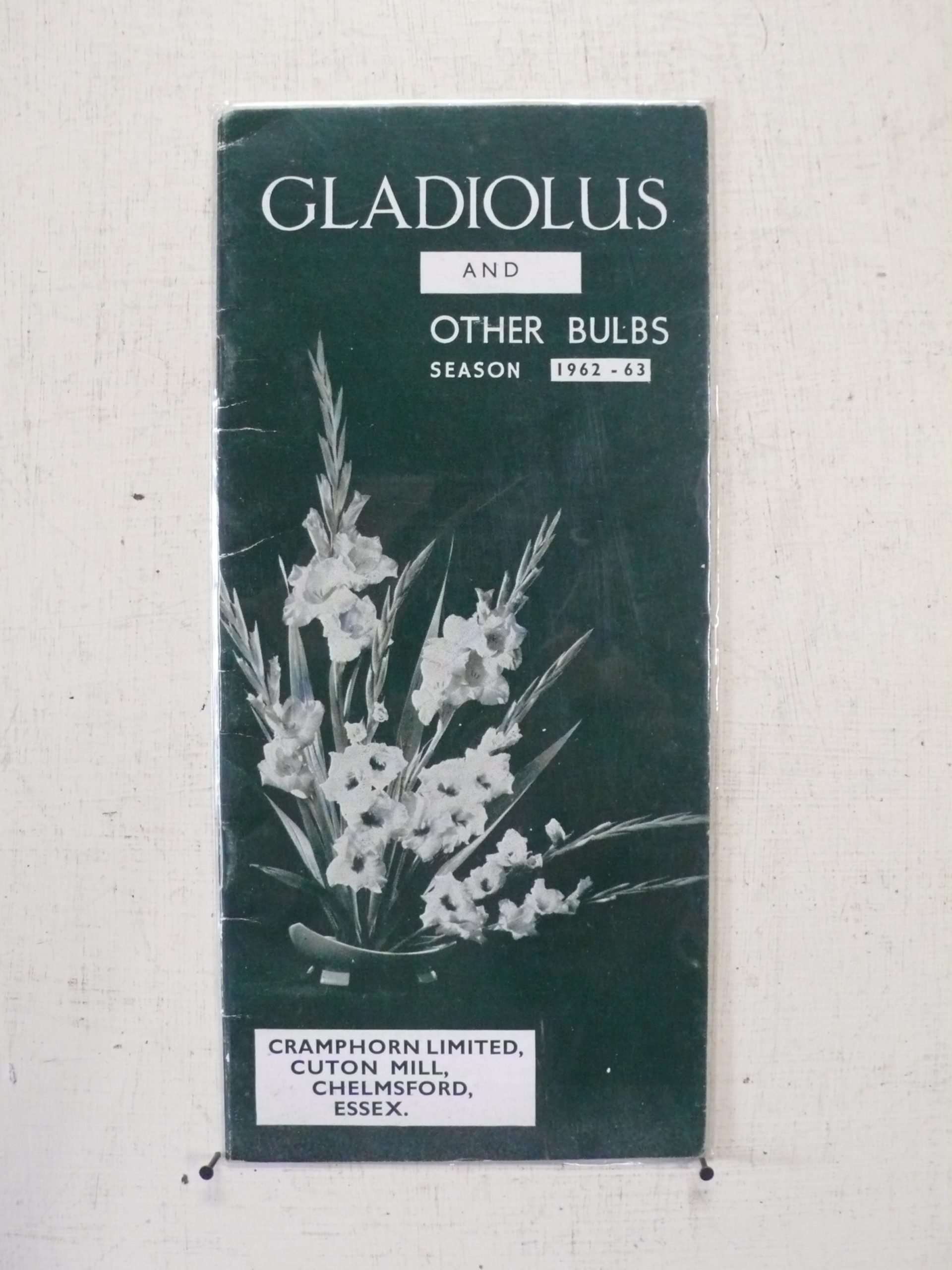 Cramphorn Bulb Catalogue, 1962-63