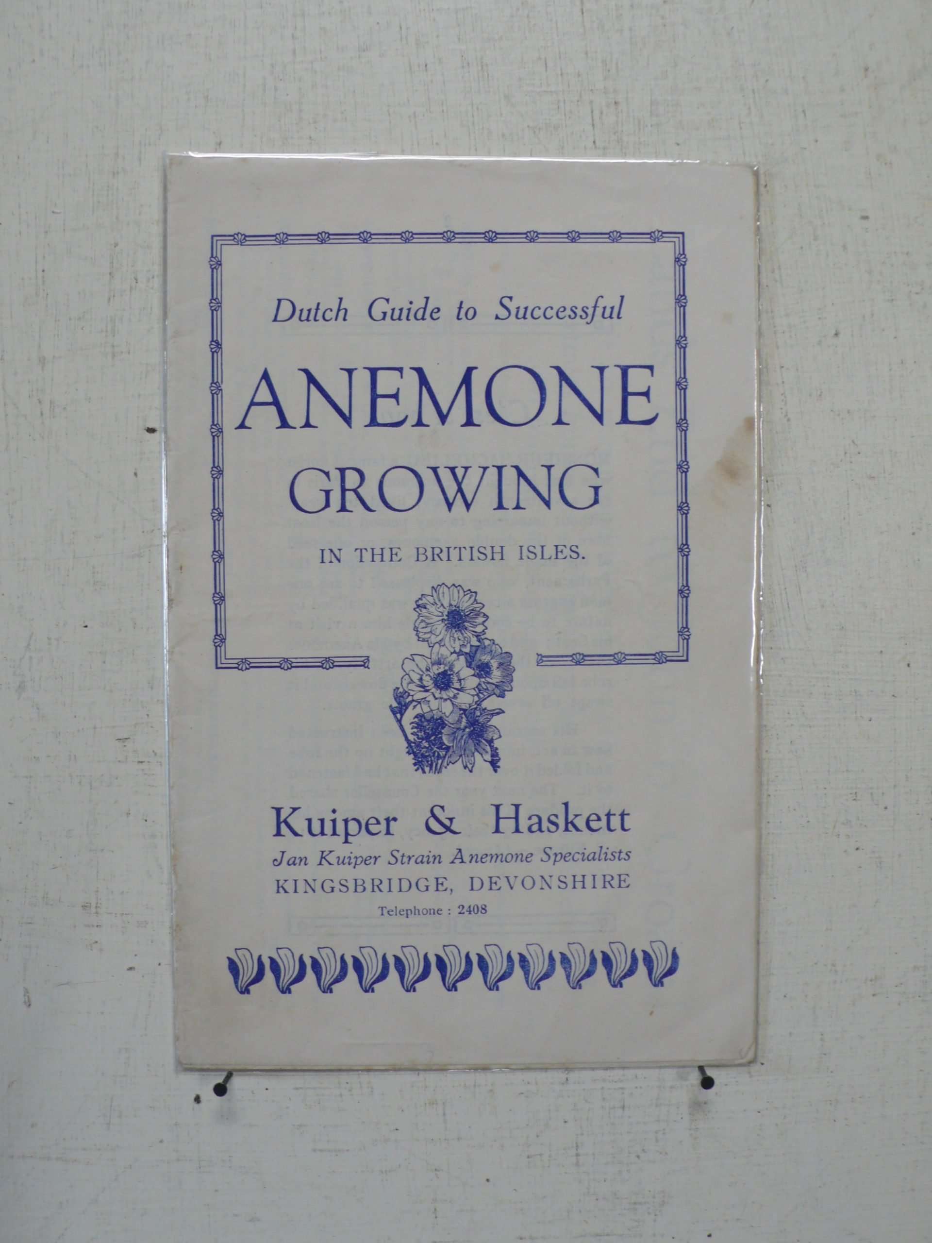 Vintage Flower Growing Guides