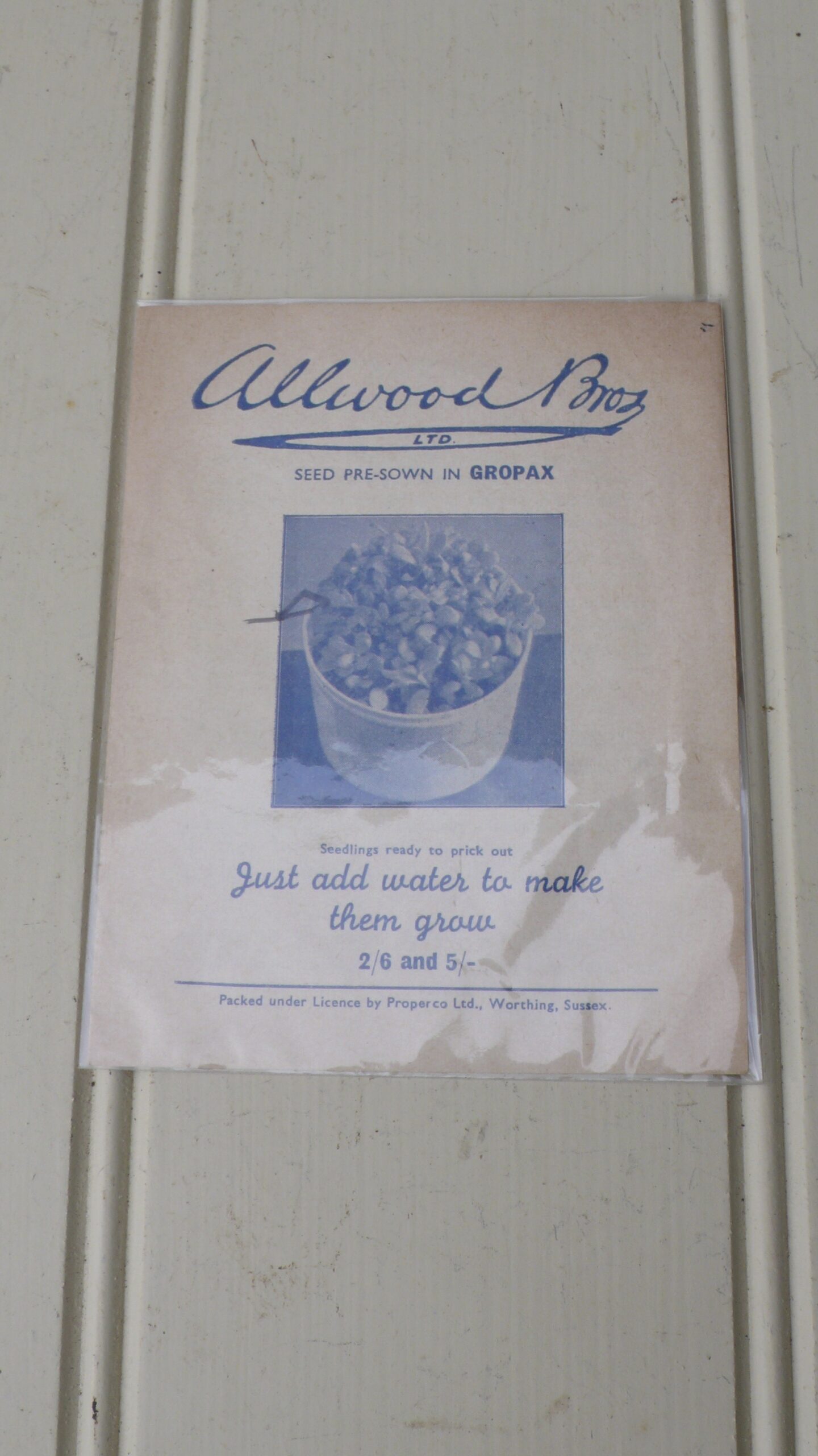 Allwood Bros Leaflet