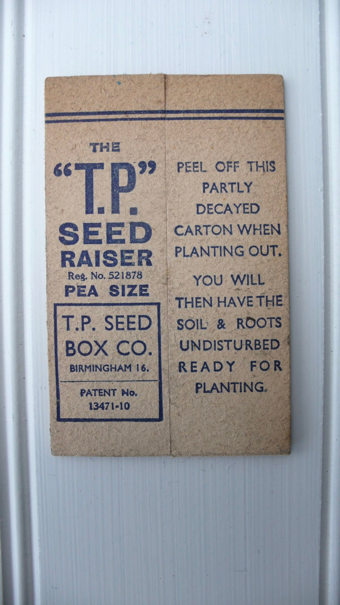 The TP Seed Raiser